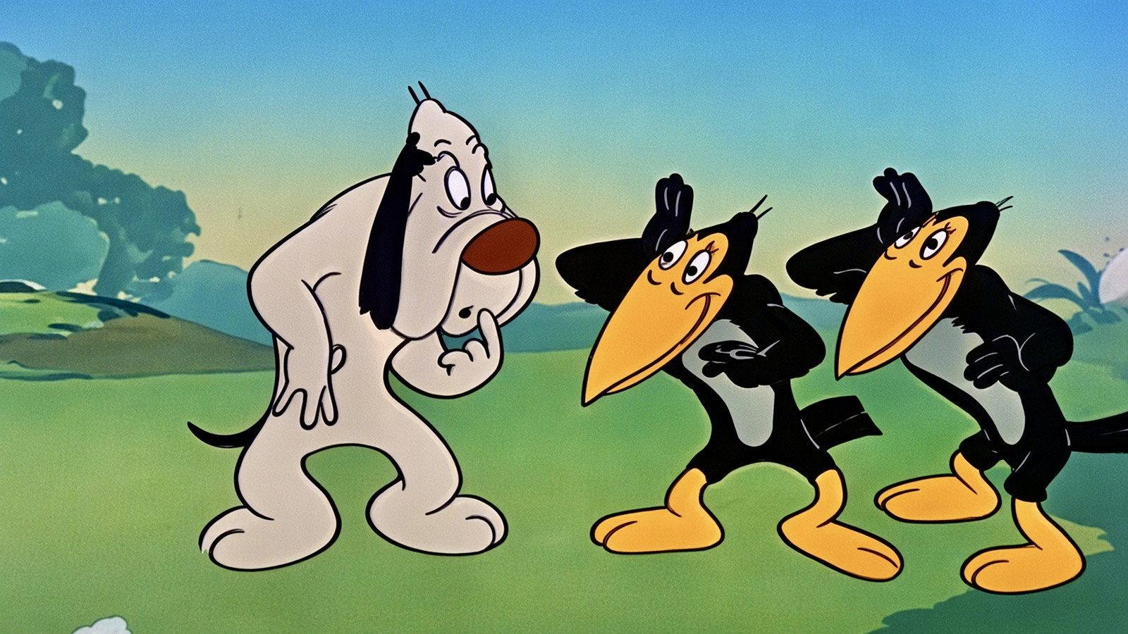 Magpie Madness 1948 movie scene