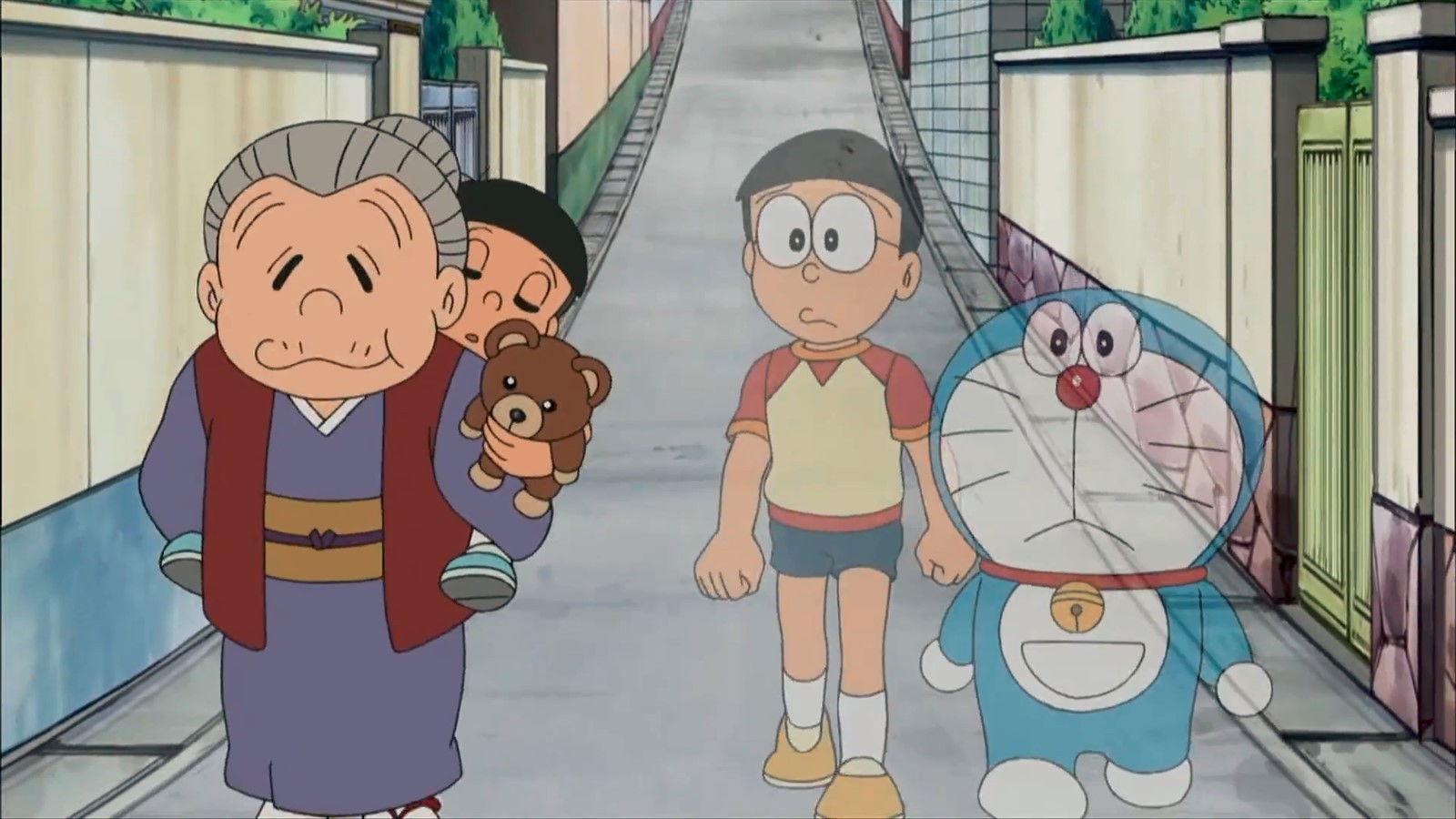 Doraemon: A Grandmother's Recollections 2000 movie scene