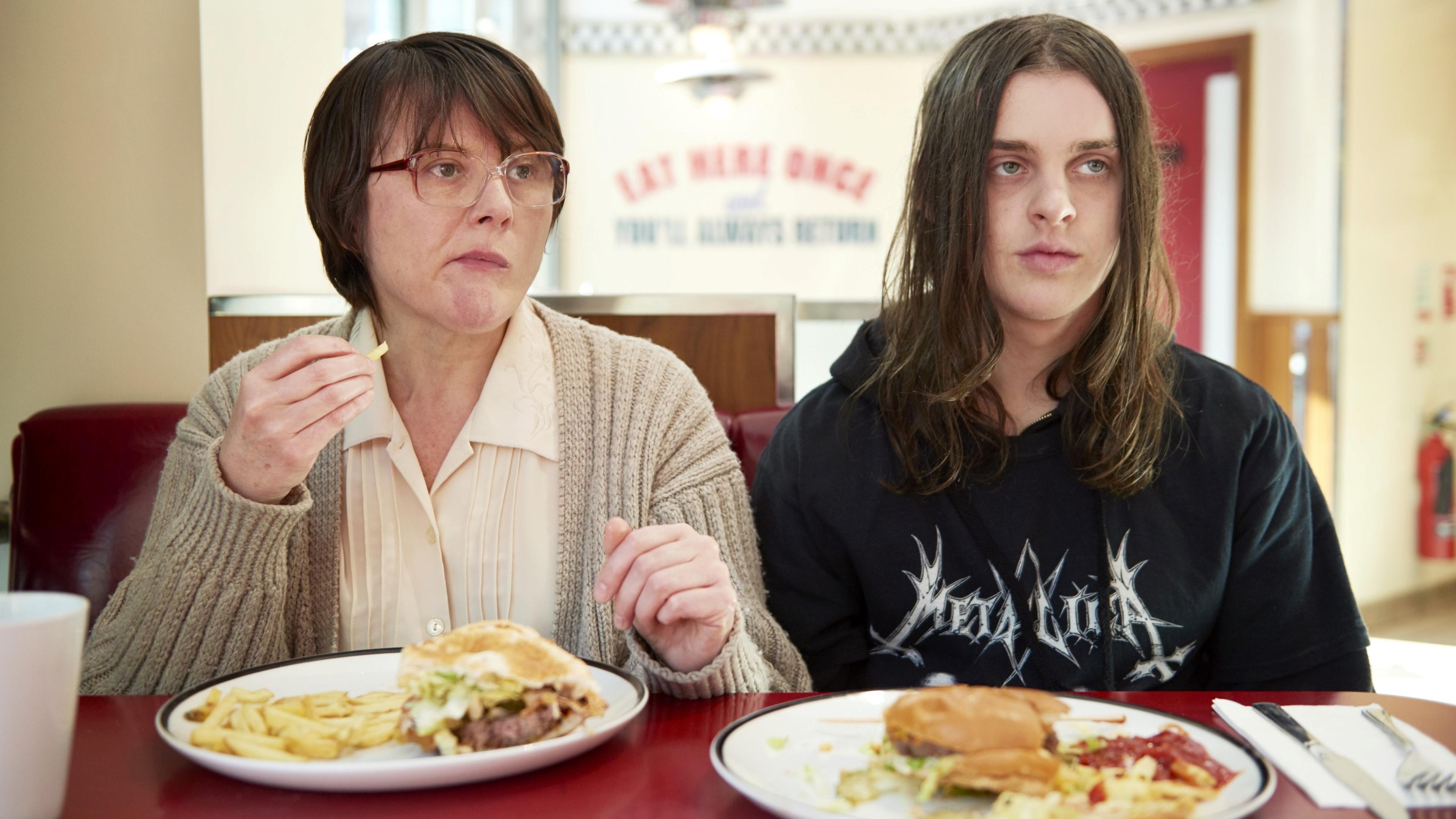 Days of the Bagnold Summer 2020 movie scene