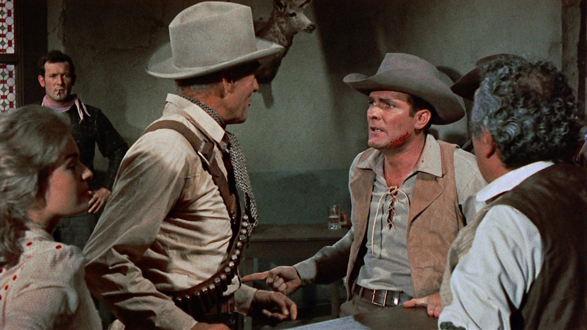 Buchanan Rides Alone 1958 movie scene