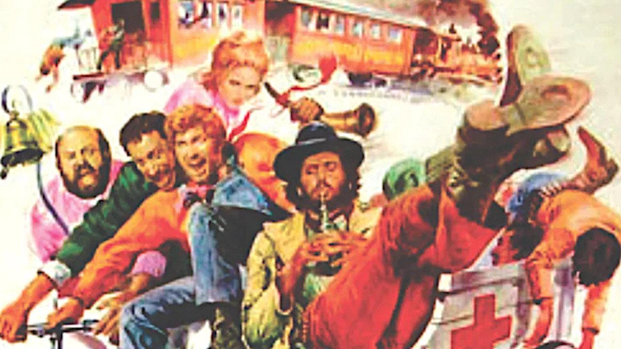 The Three Musketeers of the West 1973 movie scene