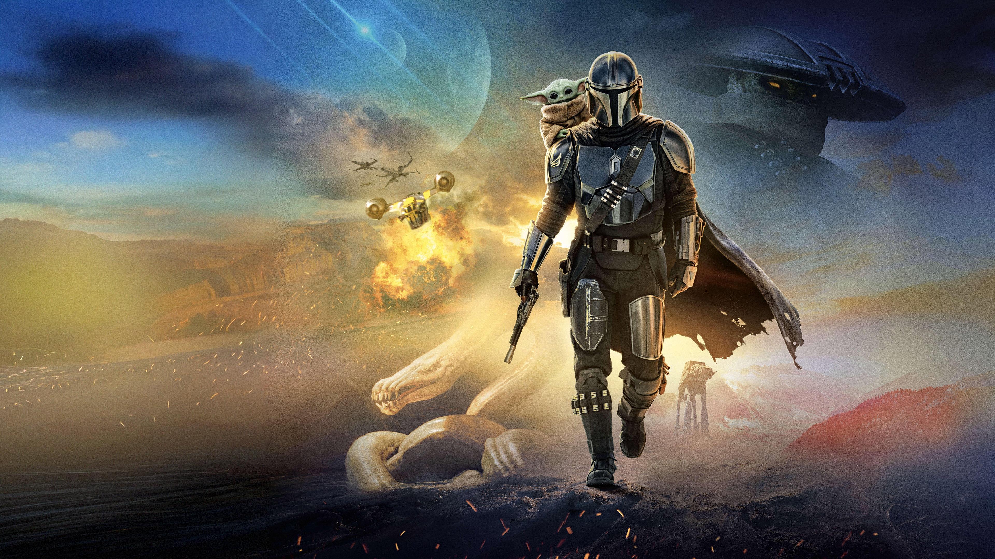 The Mandalorian and Grogu 2026 movie scene