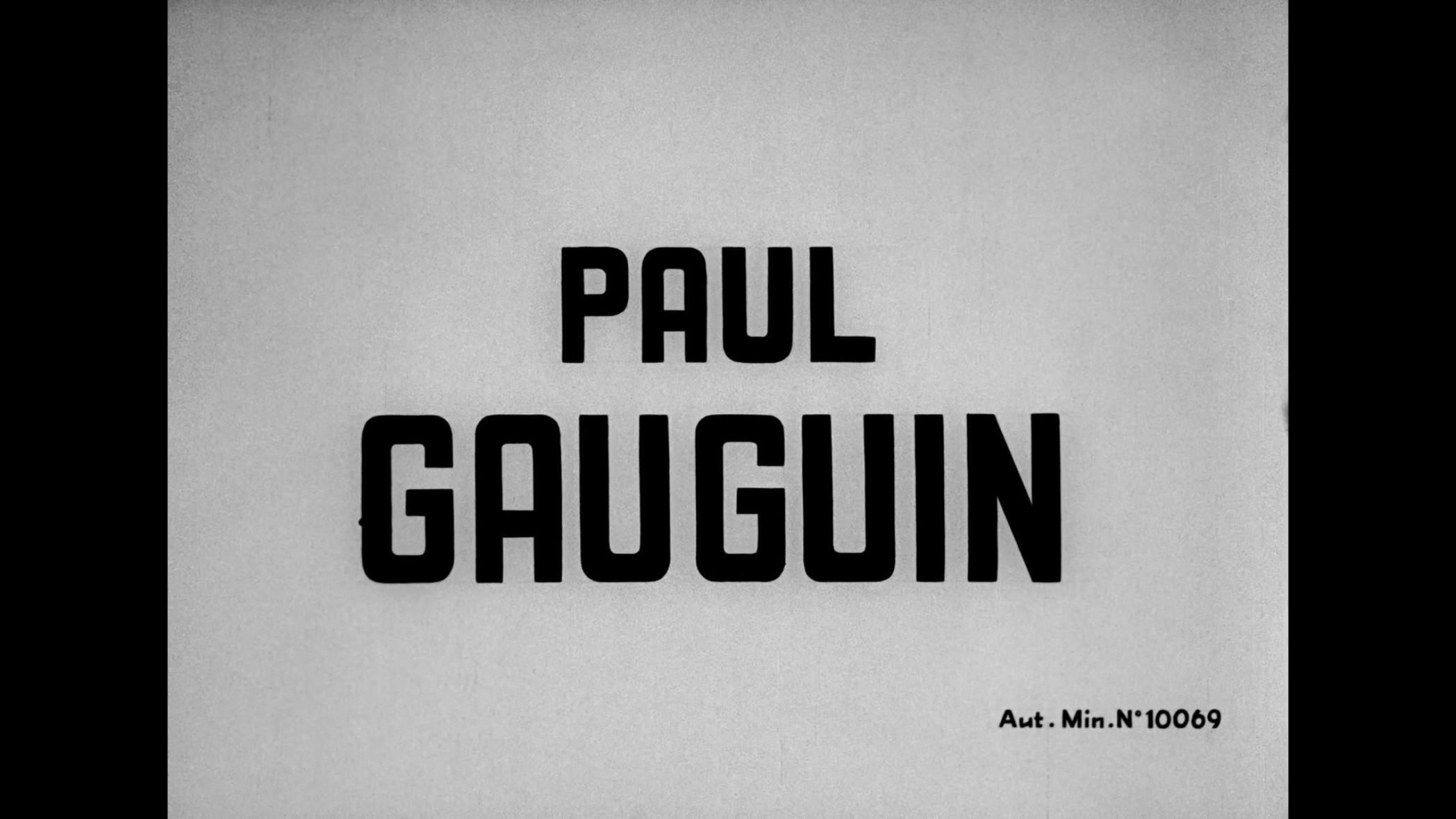 Gauguin 1950 movie scene