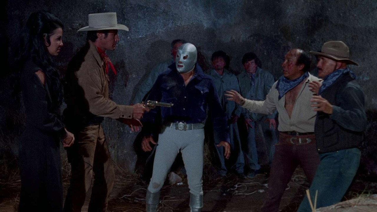 Santo vs. the Riders of Terror 1970 movie scene