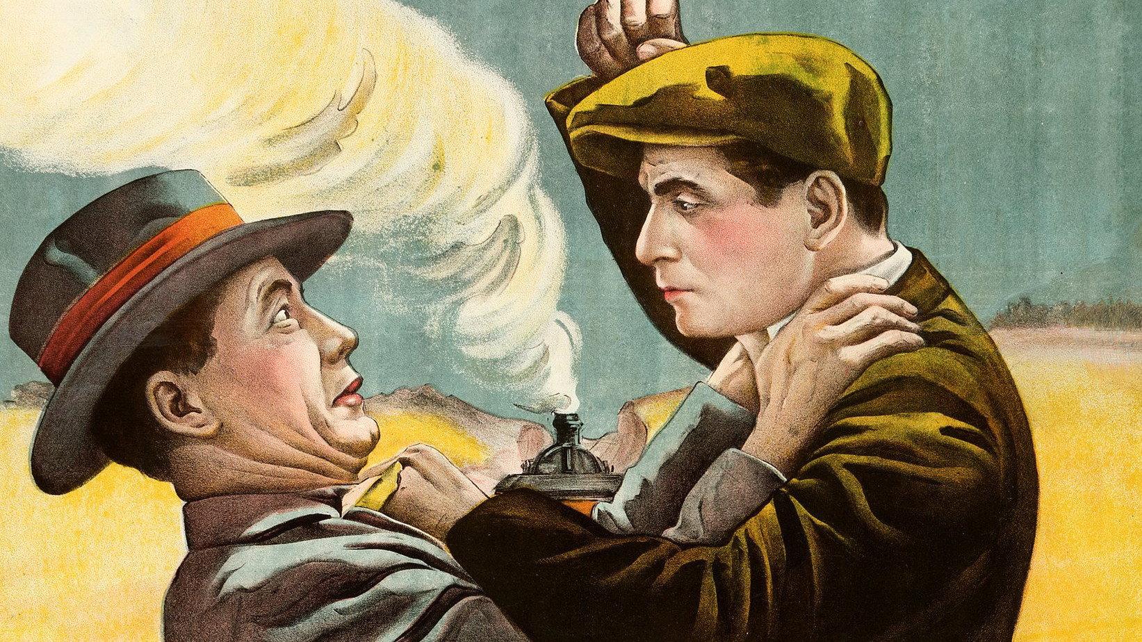 The Lure of the Circus 1918 movie scene