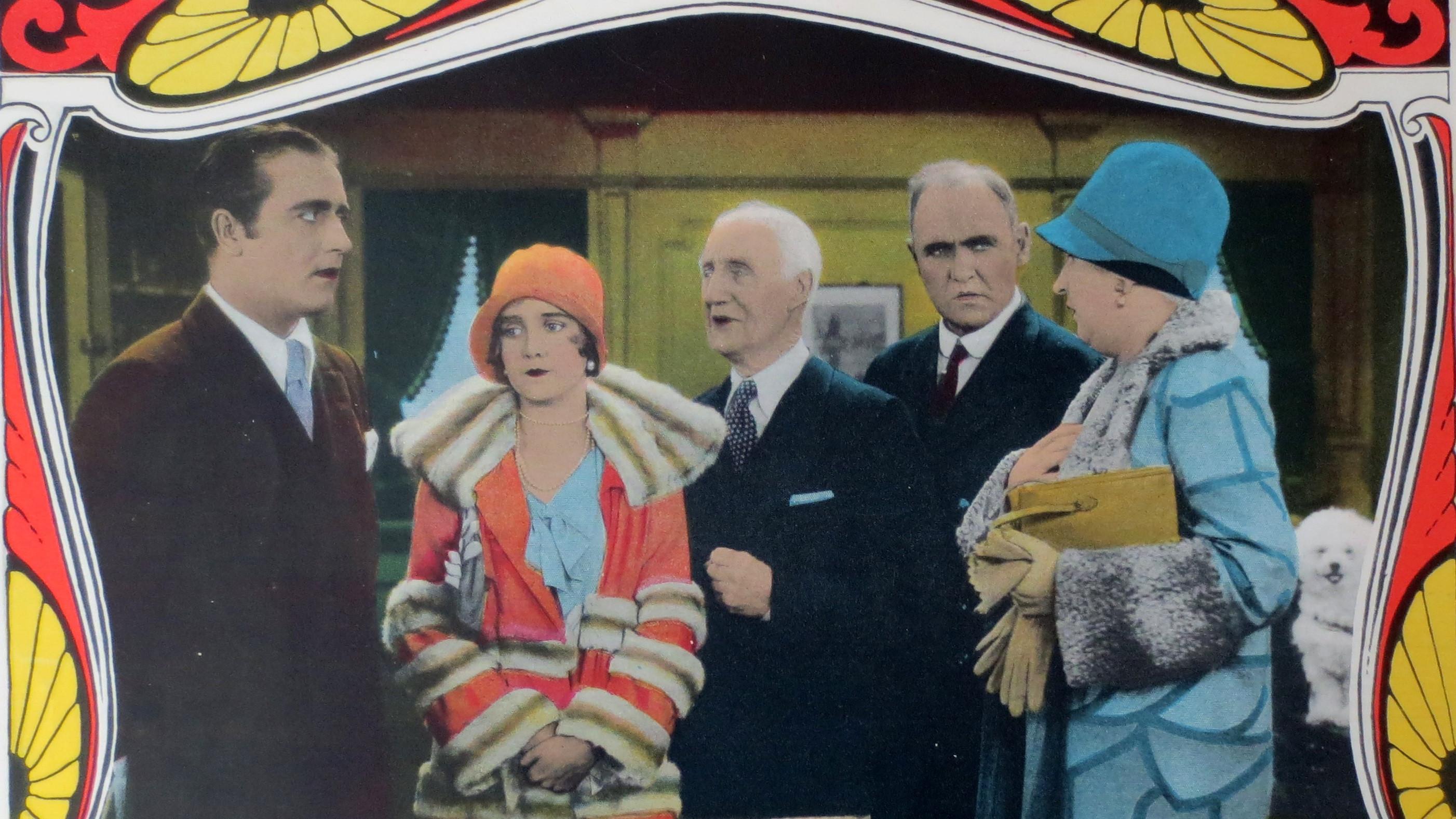 Just Married 1928 movie scene