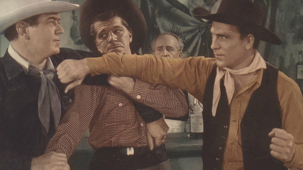 Gun Talk 1947 movie scene