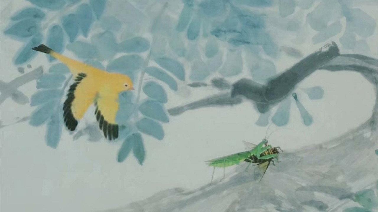 The Praying Mantis 1988 movie scene
