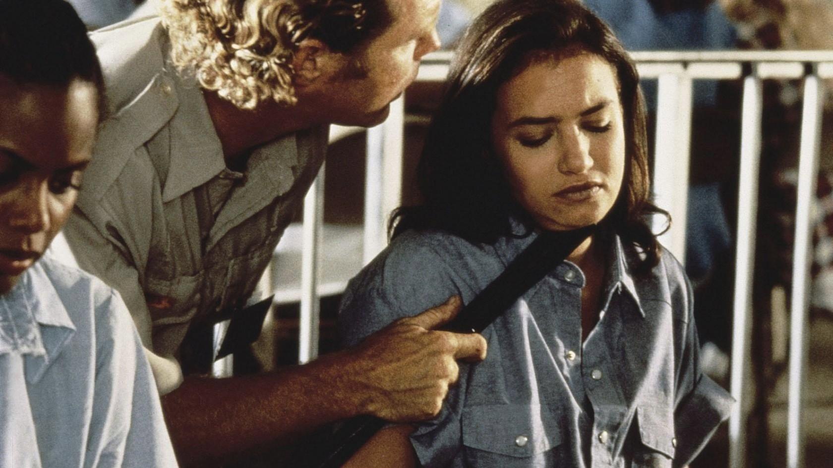 Caged Fear 1991 movie scene