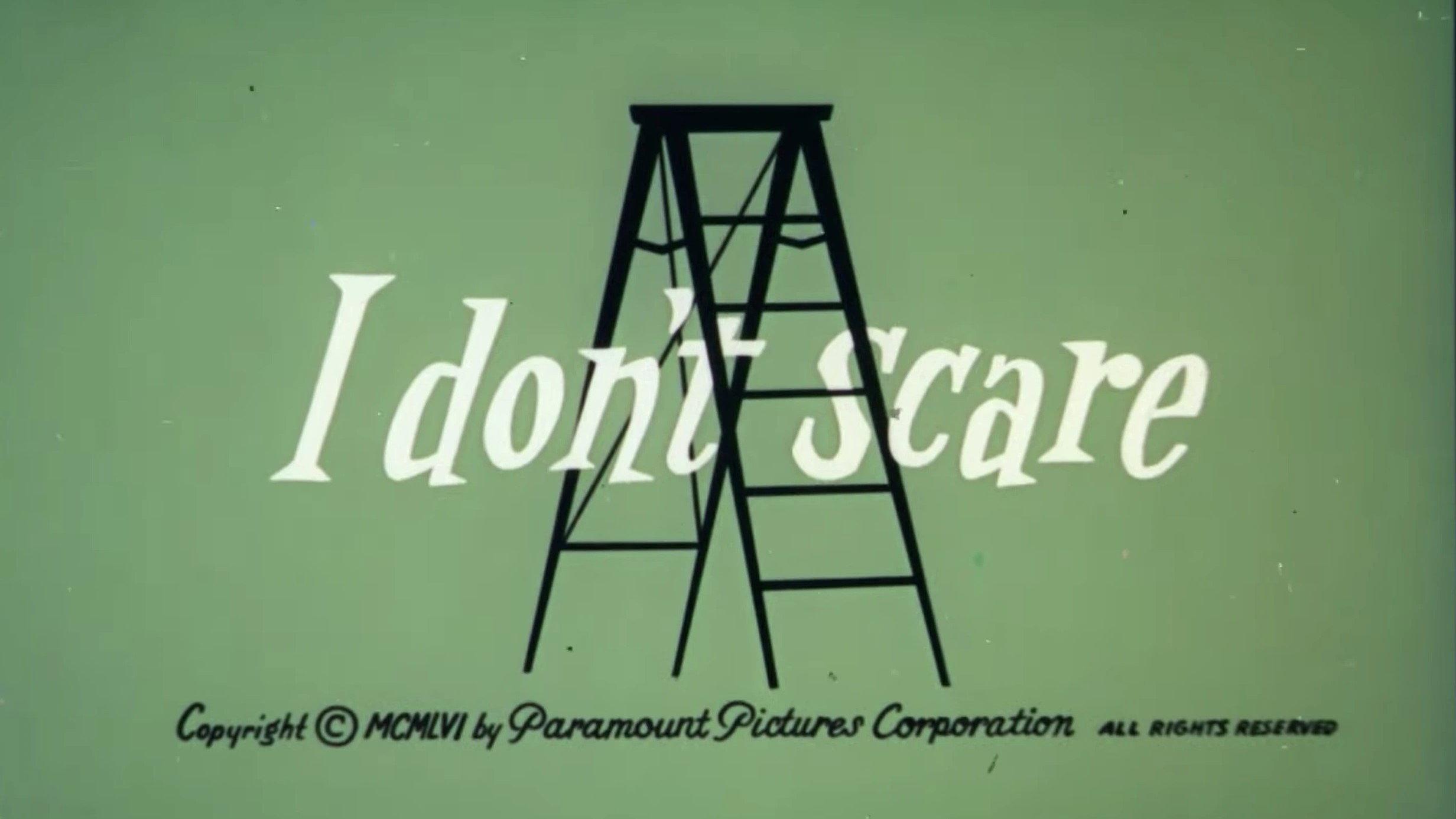 I Don't Scare 1956 movie scene