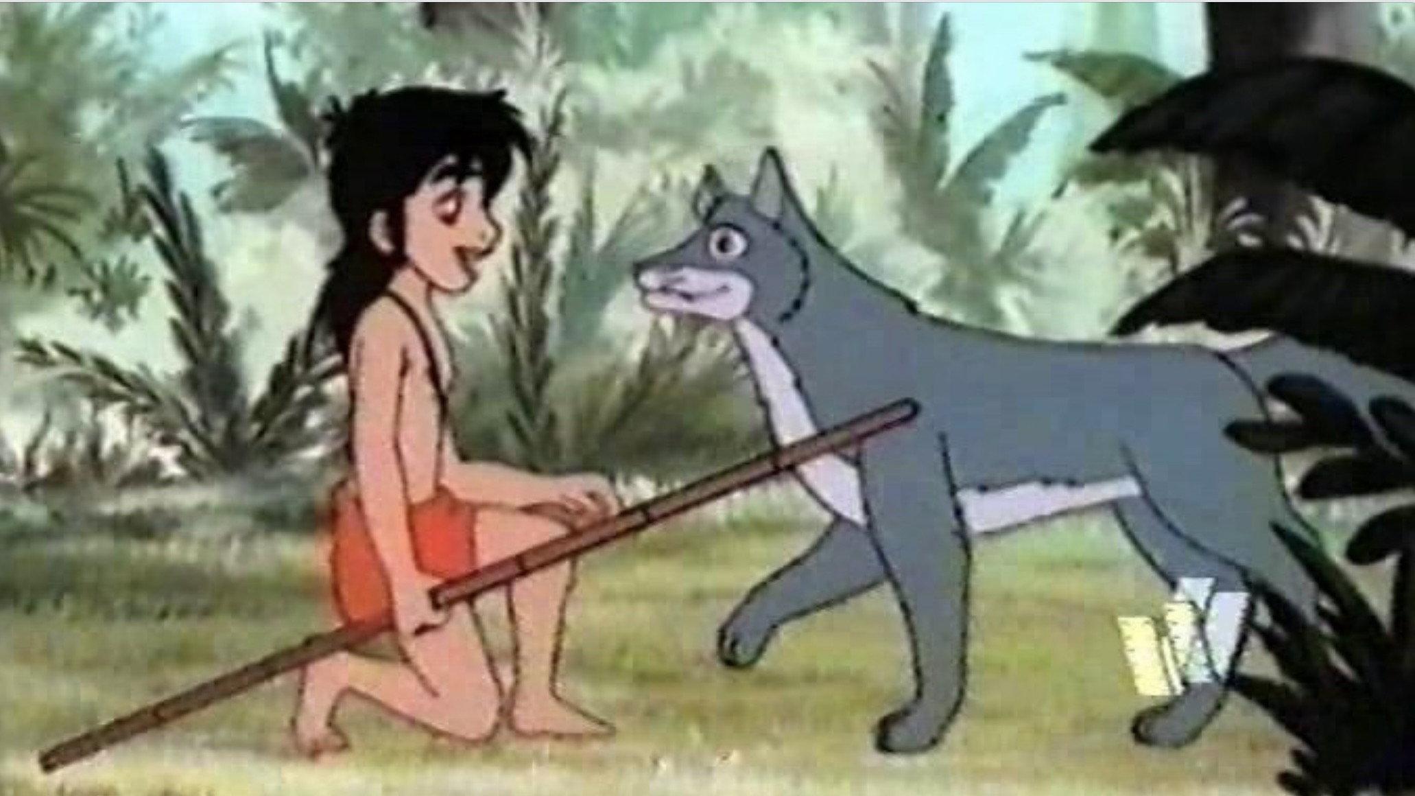 Jungle Book 1995 movie scene