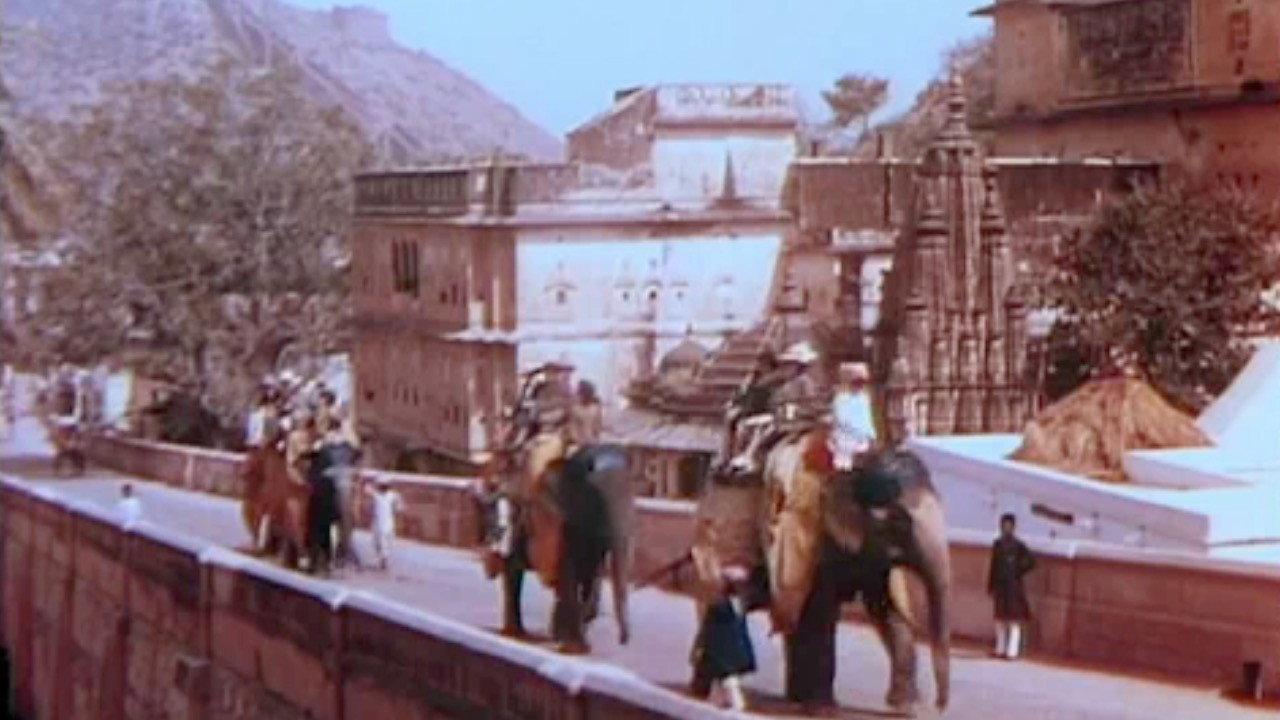 Jaipur: 'The Pink City' 1938 movie scene
