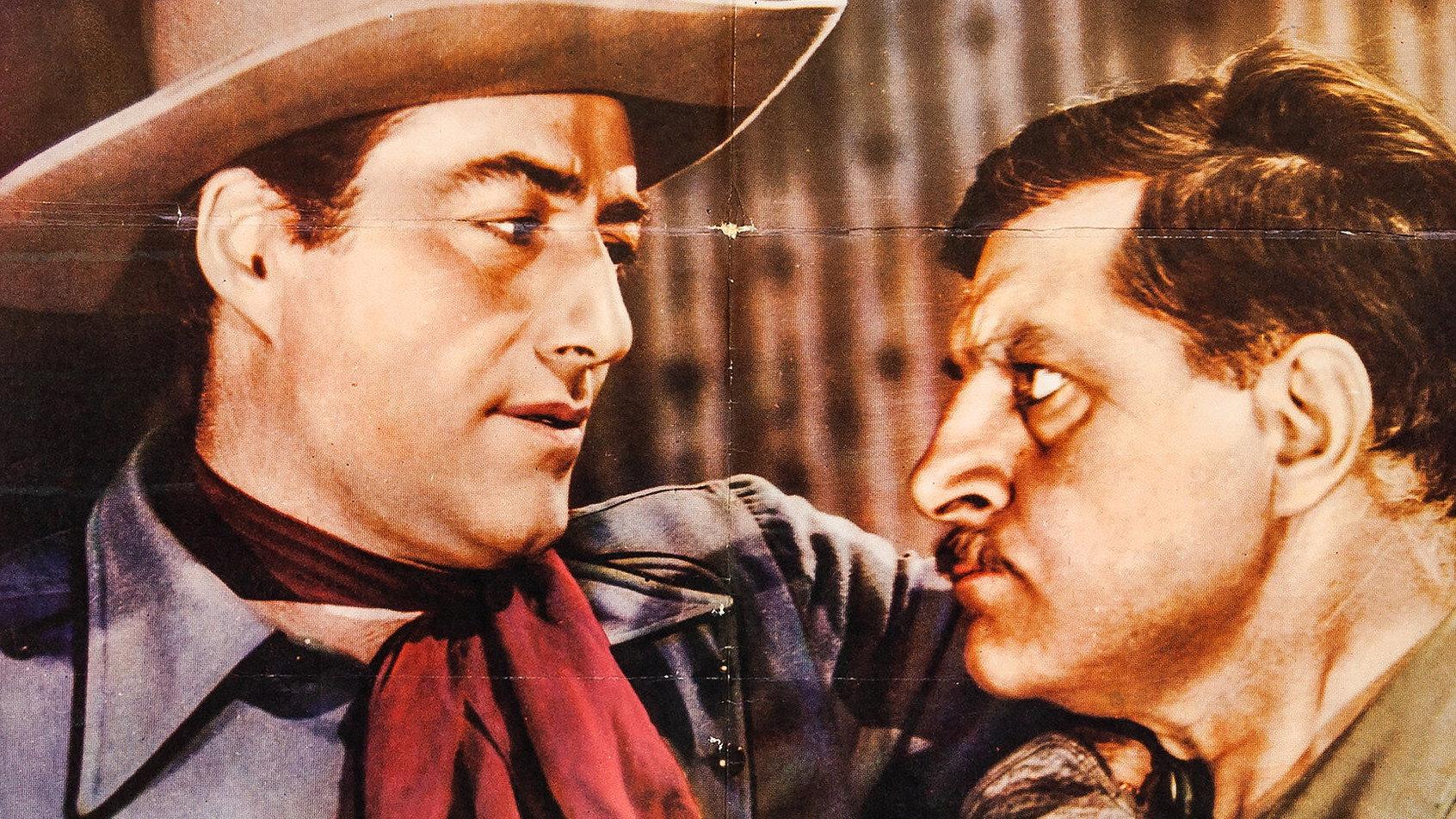 The Lone Rider Fights Back 1941 movie scene