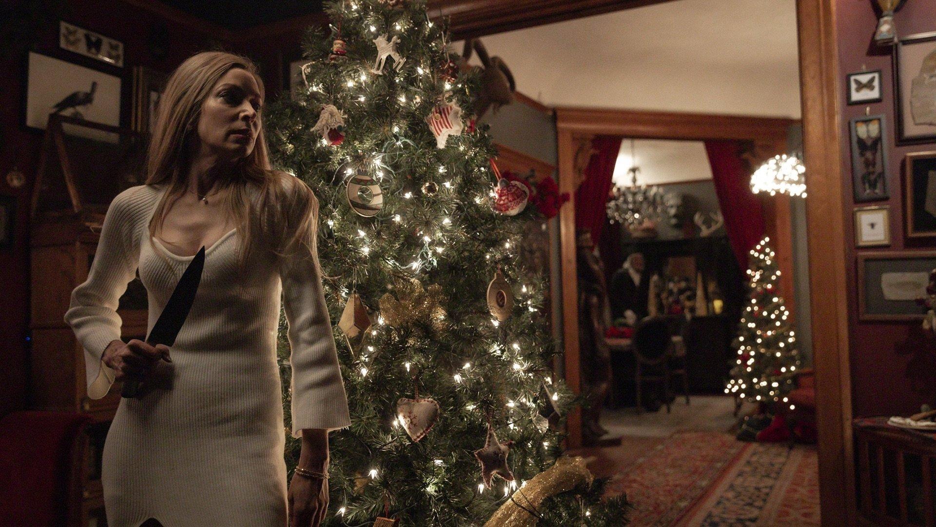 The Naughty List of Mr. Scrooge 2024 movie scene