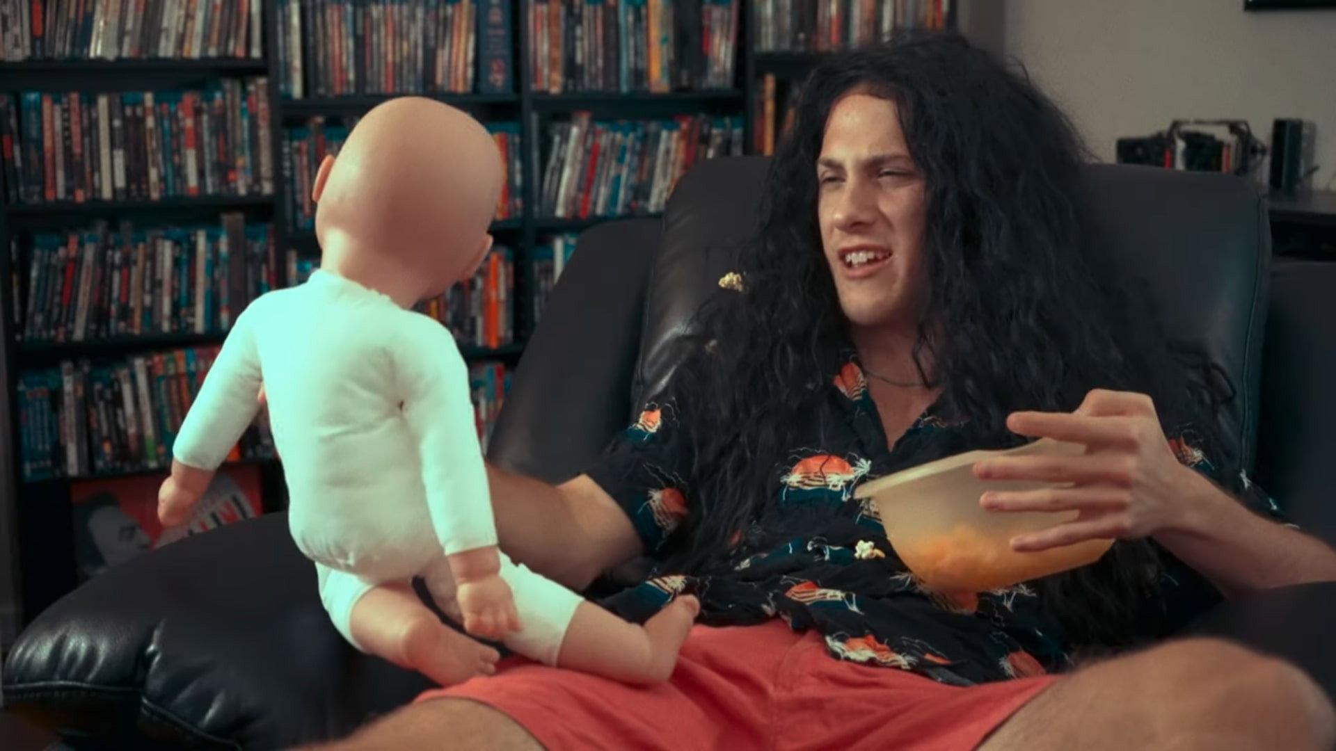 Asshole Demon Baby (friend?)  movie scene