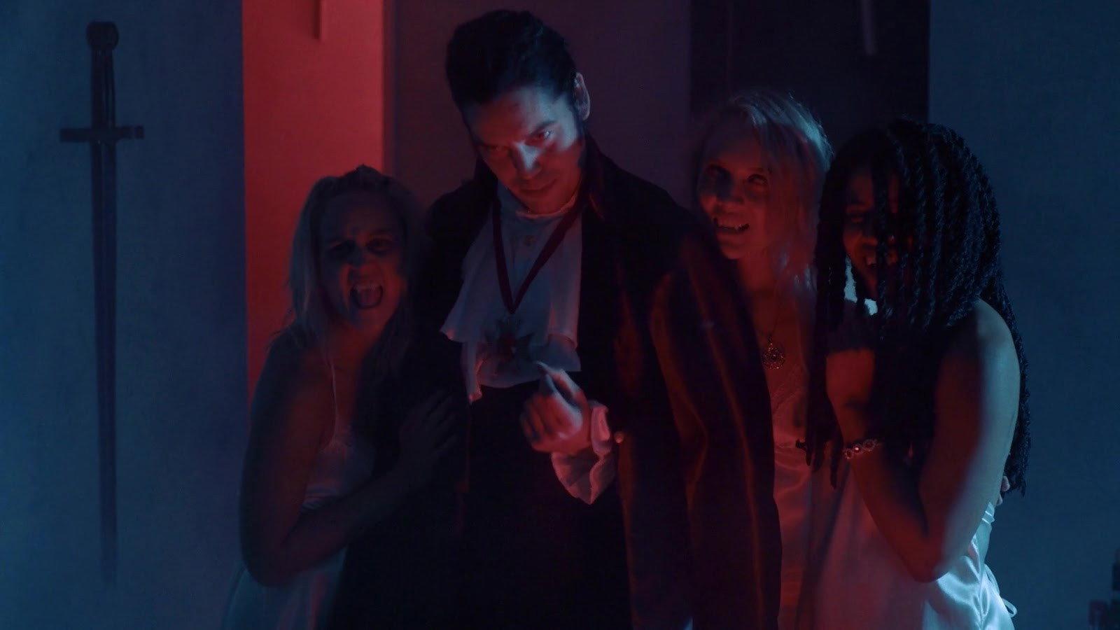 Dracula's Coffin 2018 movie scene