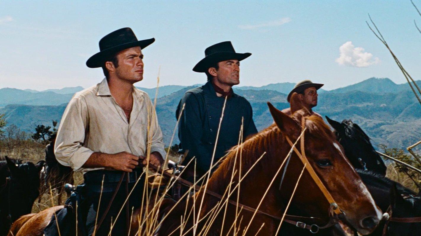 The Bravados 1958 movie scene