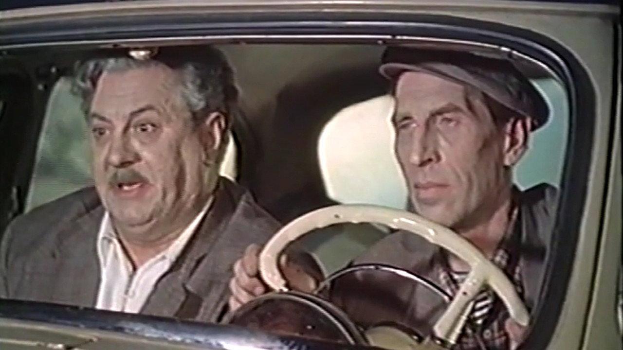 Driver Involuntarily 1958 movie scene