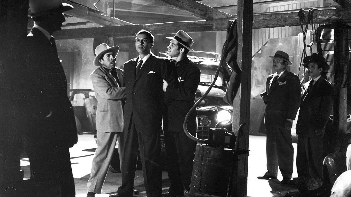 Night Falls 1952 movie scene