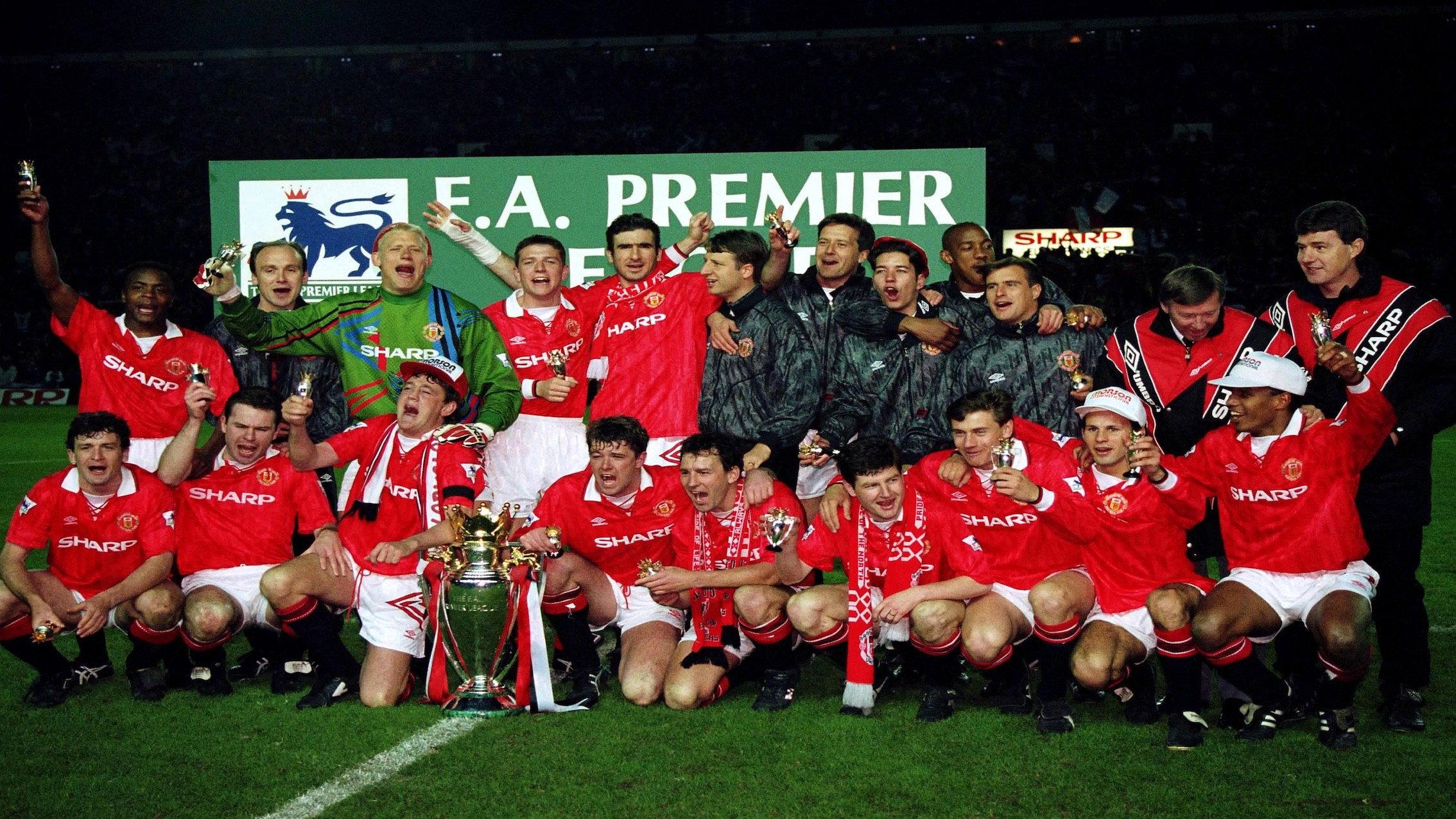 Manchester United Season Review 1992-93 Champions! 1993 movie scene