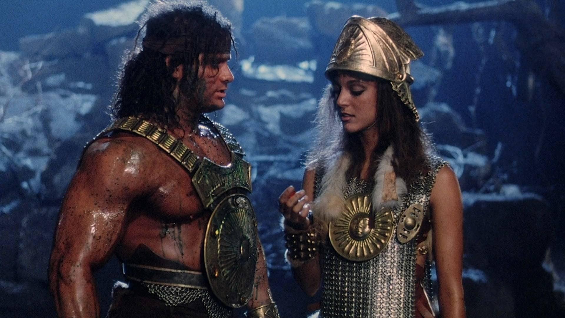 The Barbarians 1987 movie scene