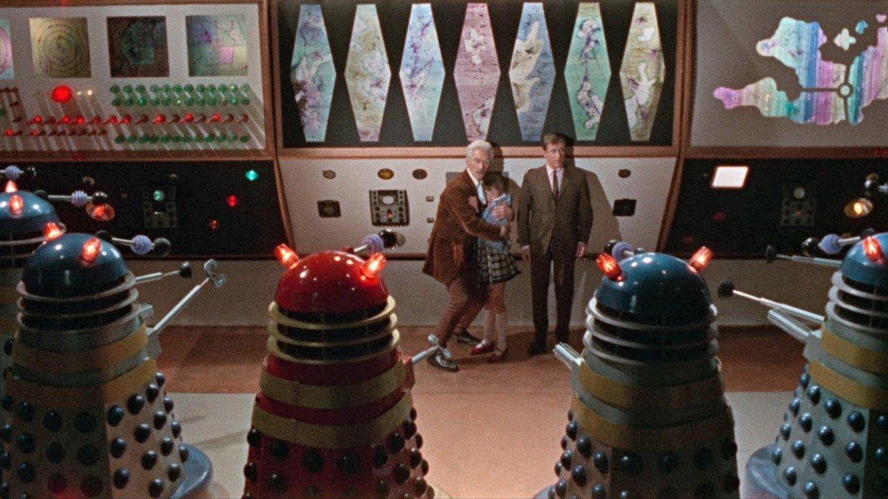 Dr. Who and the Daleks 1965 movie scene