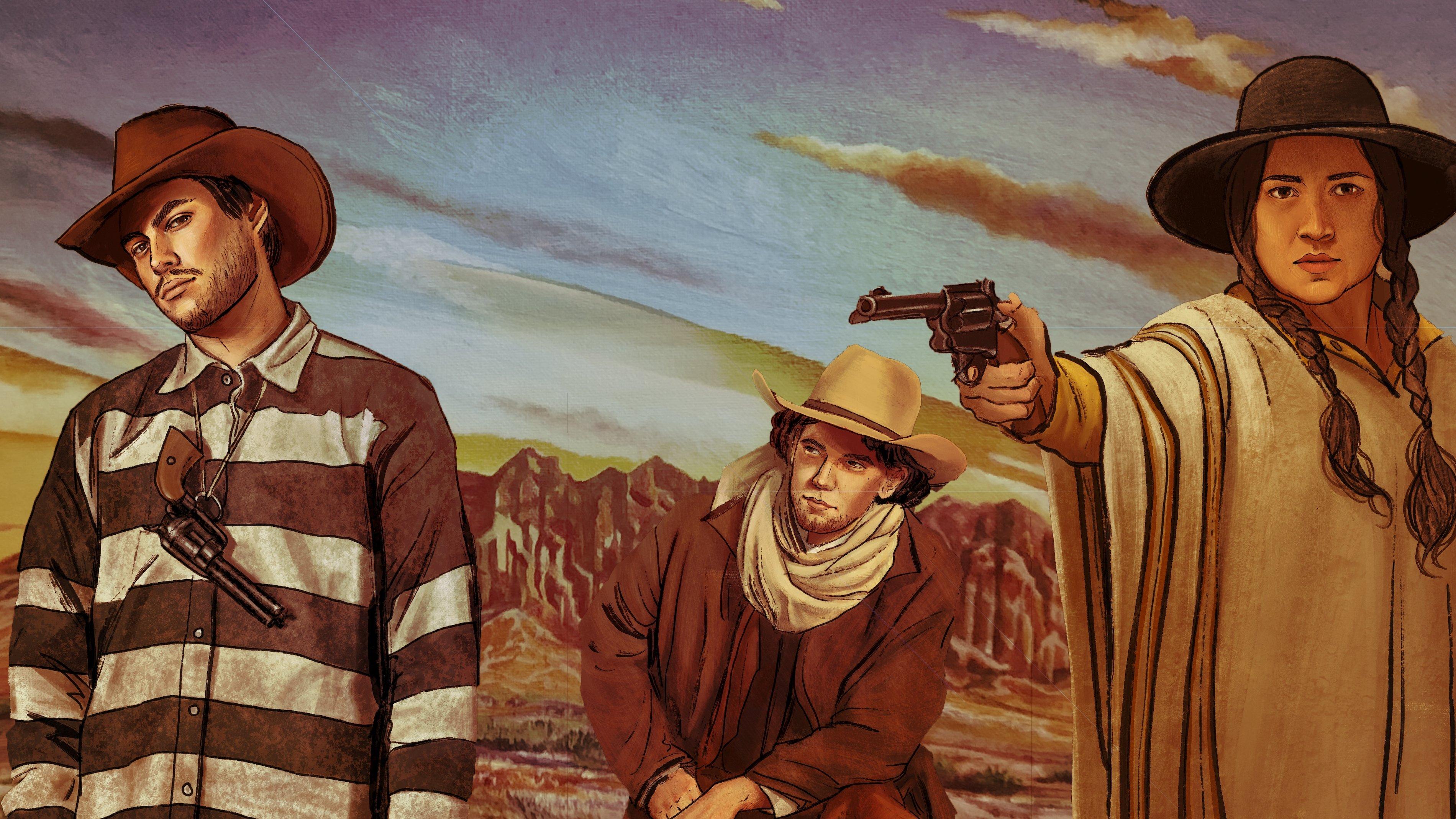 Quantum Cowboys 2023 movie scene