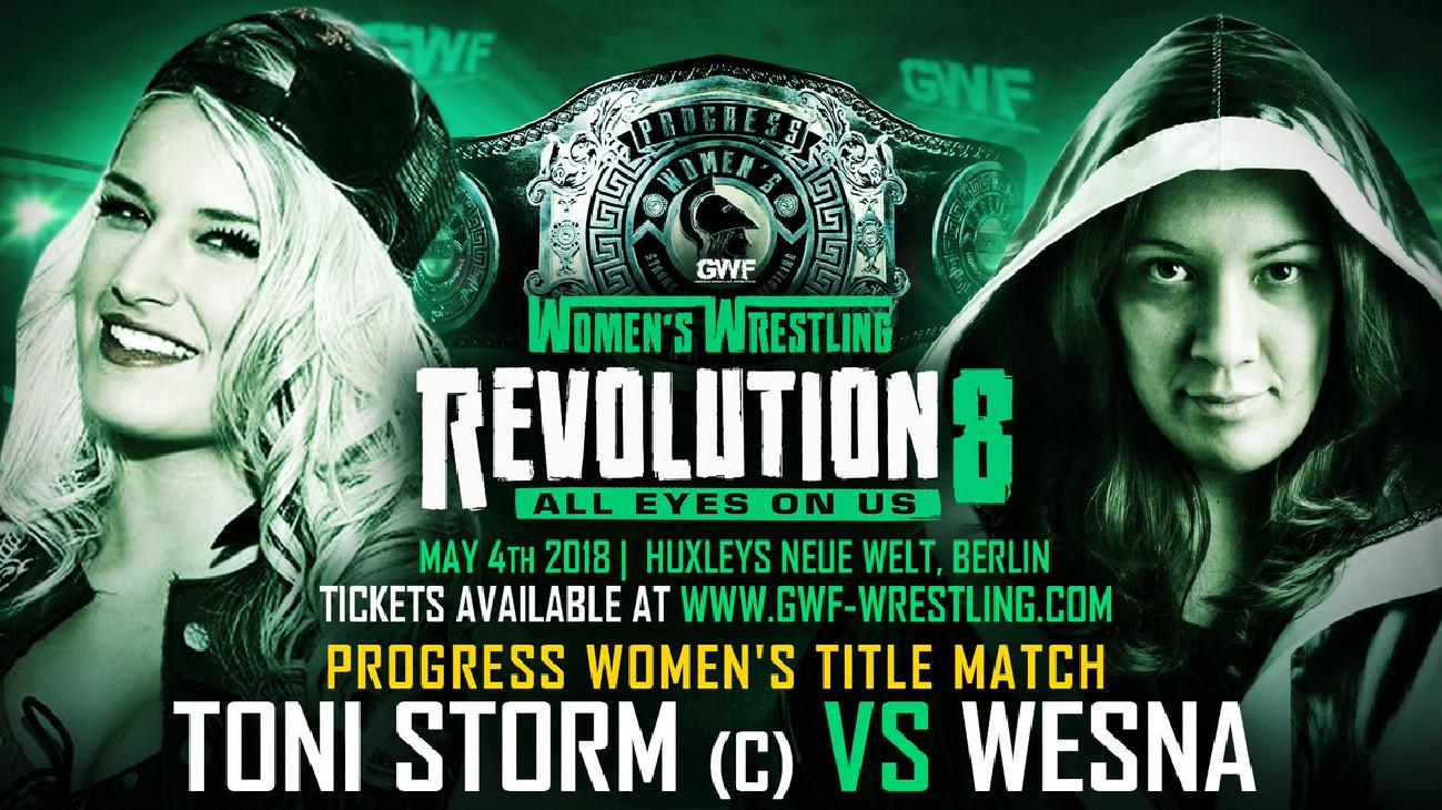GWF Women's Wrestling Revolution 8: All Eyes On Us 2018 movie scene