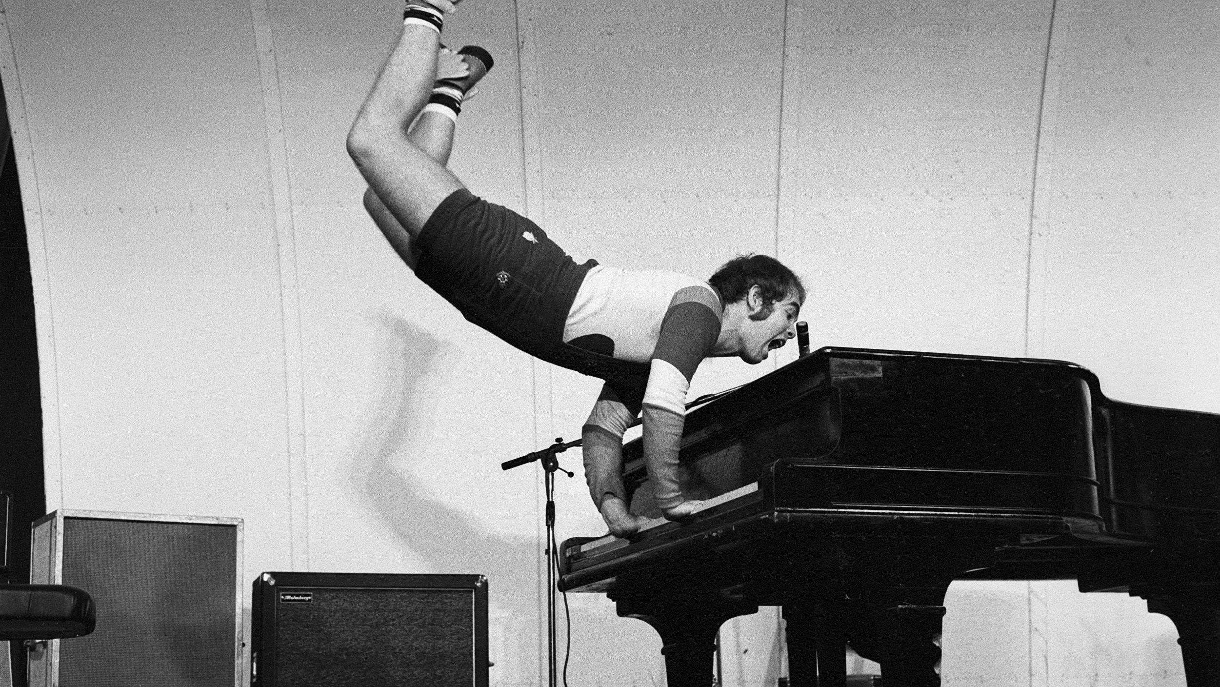 Elton John in Stockholm 1971 movie scene