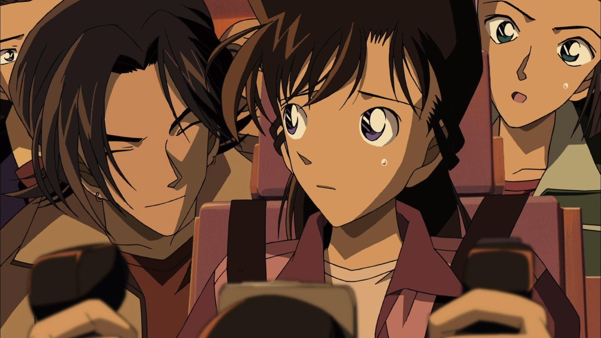 Detective Conan: Magician of the Silver Sky 2004 movie scene
