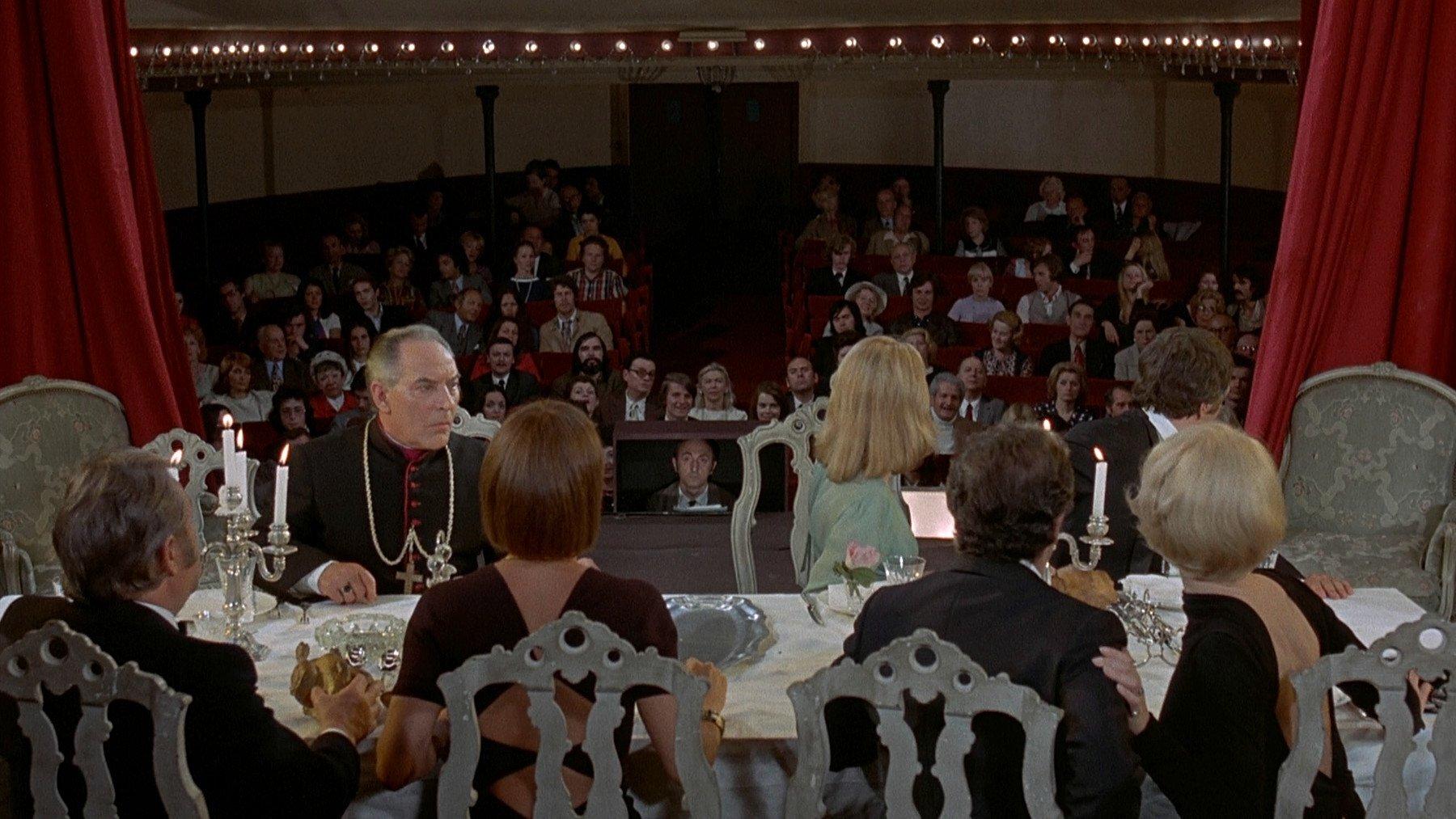 The Discreet Charm of the Bourgeoisie 1972 movie scene