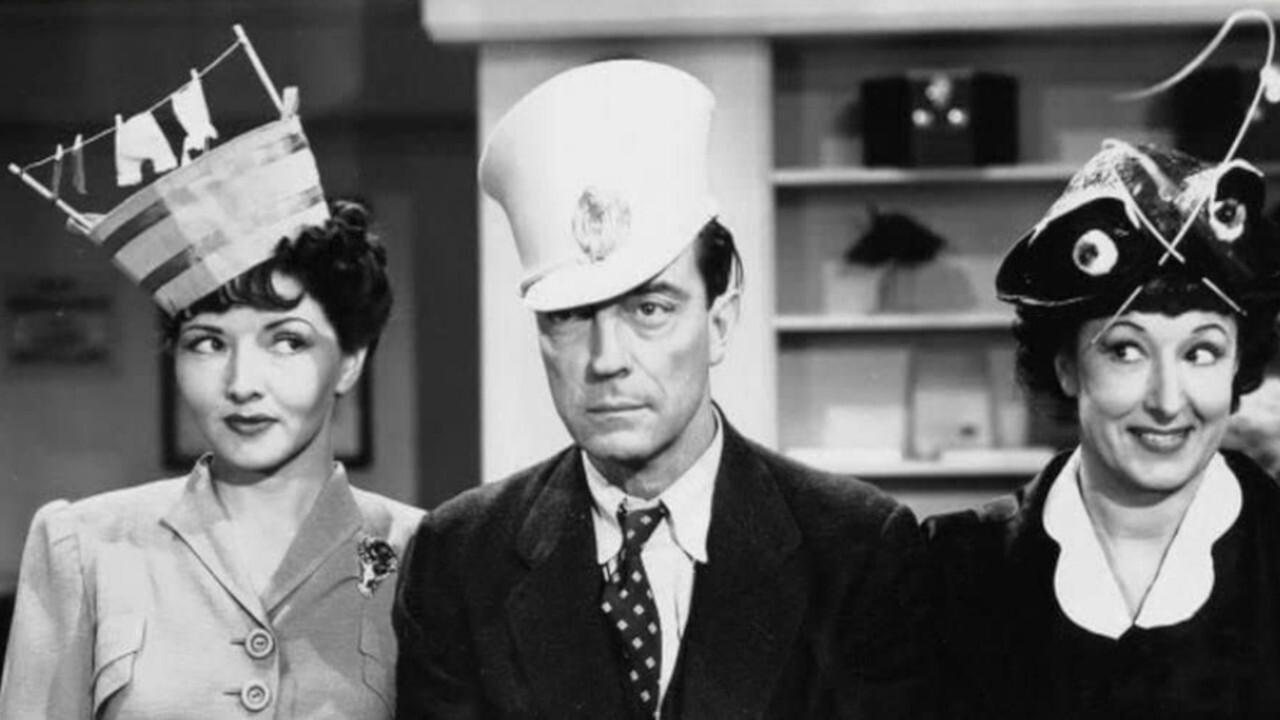 The Taming of the Snood 1940 movie scene