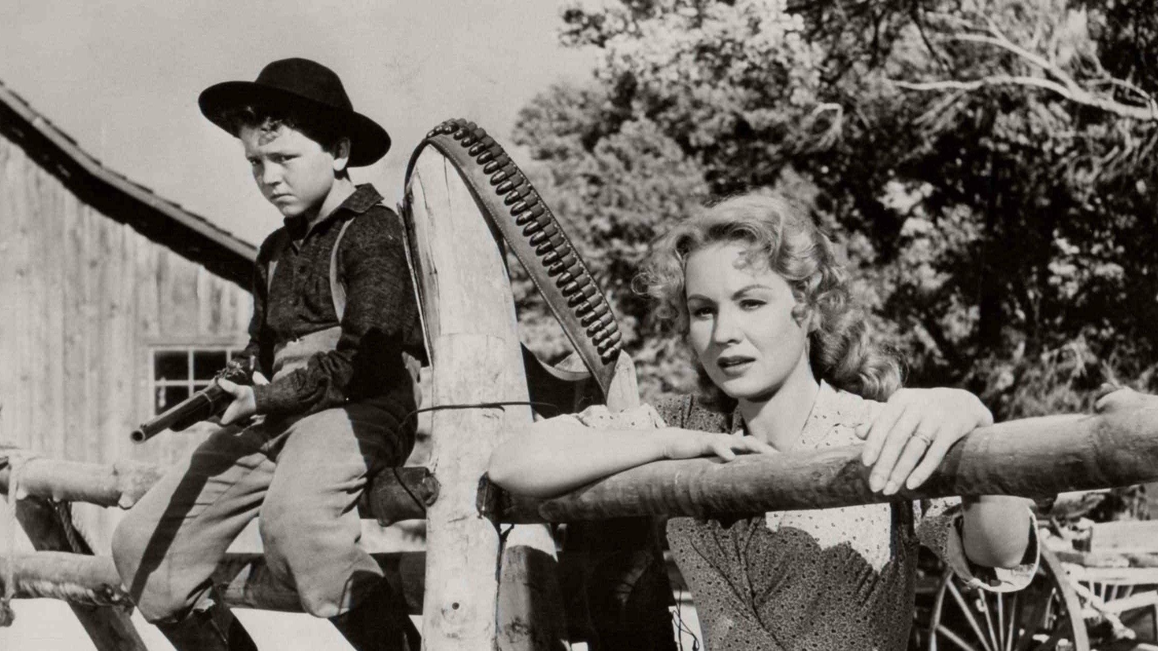 Fort Dobbs 1958 movie scene