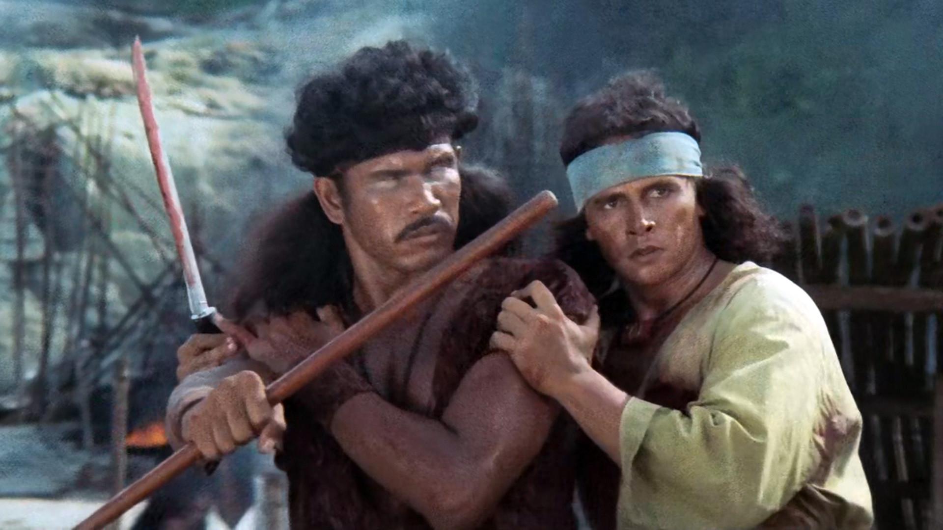 The Warrior and The Blind Swordsman 1983 movie scene