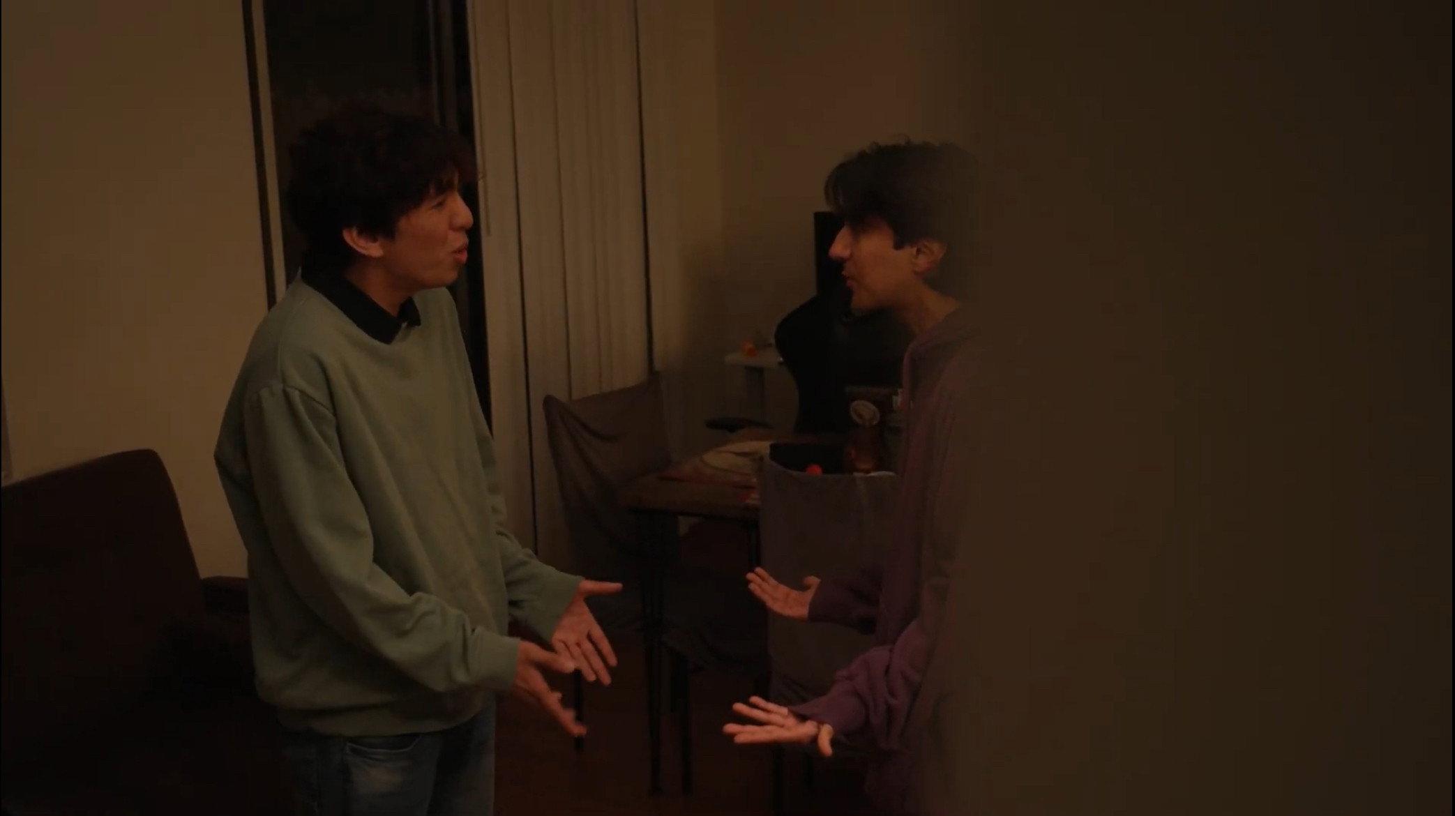 Clean Up: A College Documentary 2024 movie scene