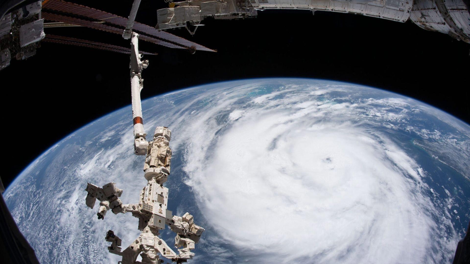 Hurricanes From Above 2025 movie scene