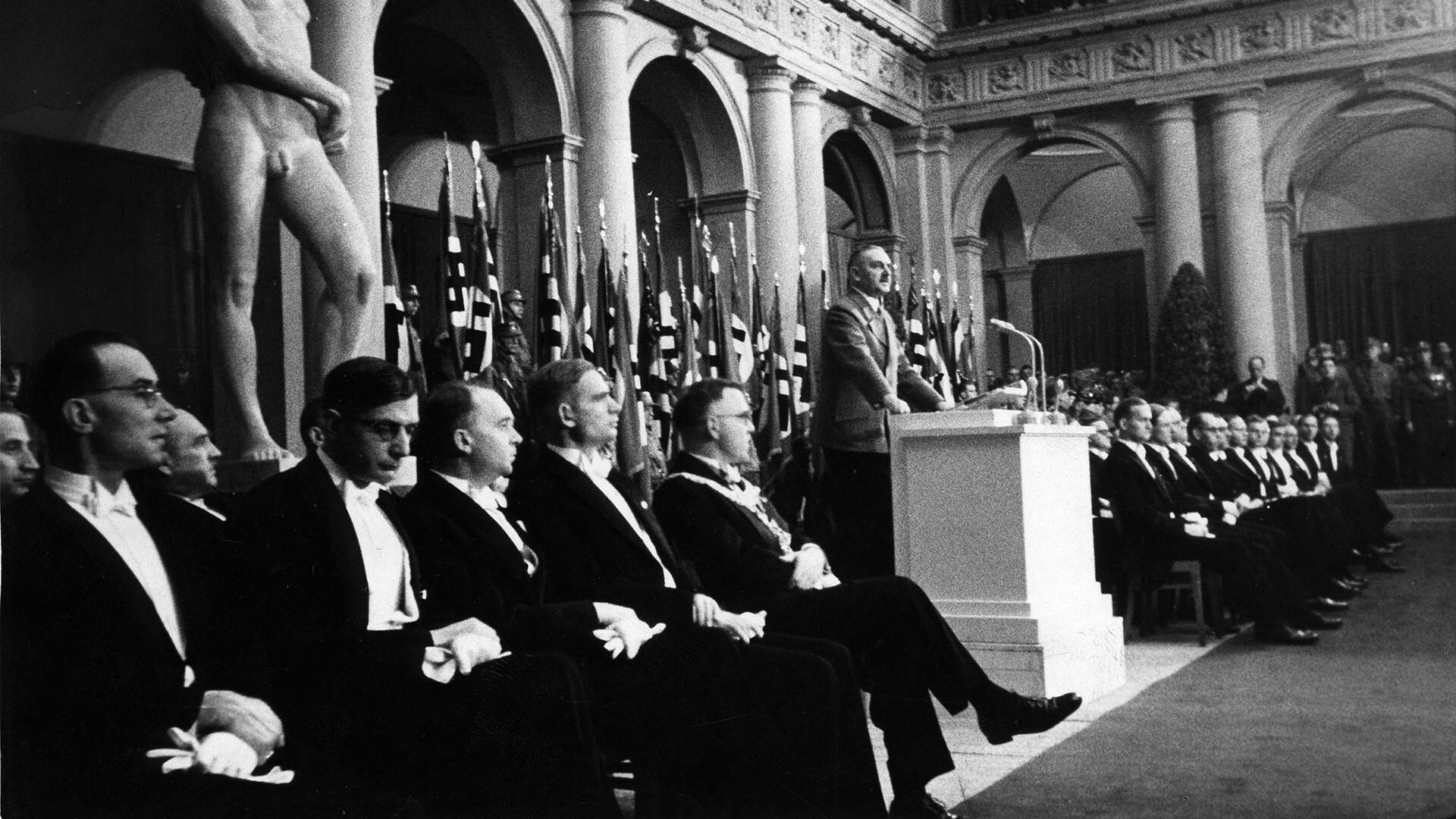 Research and Crime: the Reich University of Strasbourg 2018 movie scene