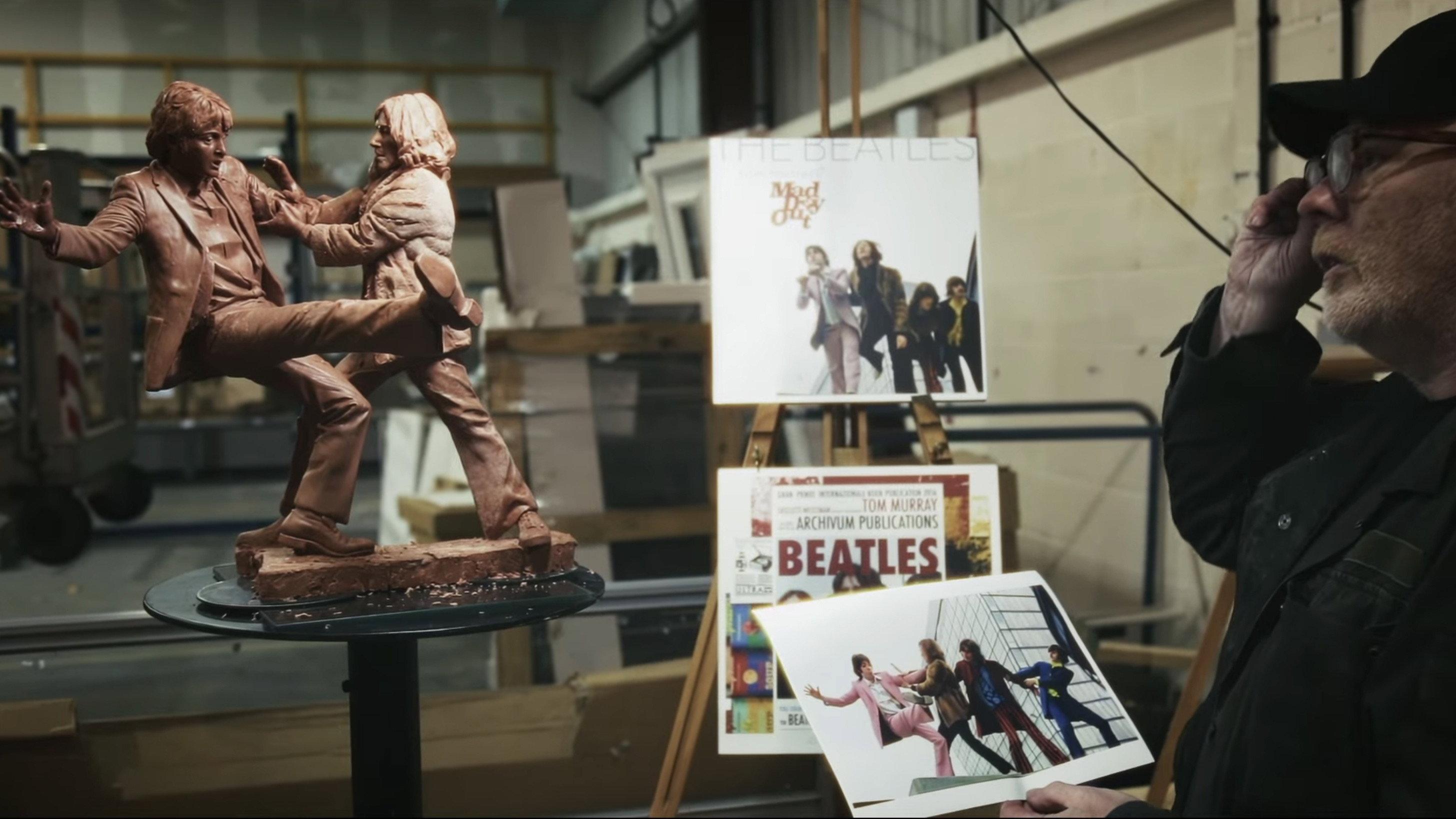 A Love Letter to the Beatles 2025 movie scene