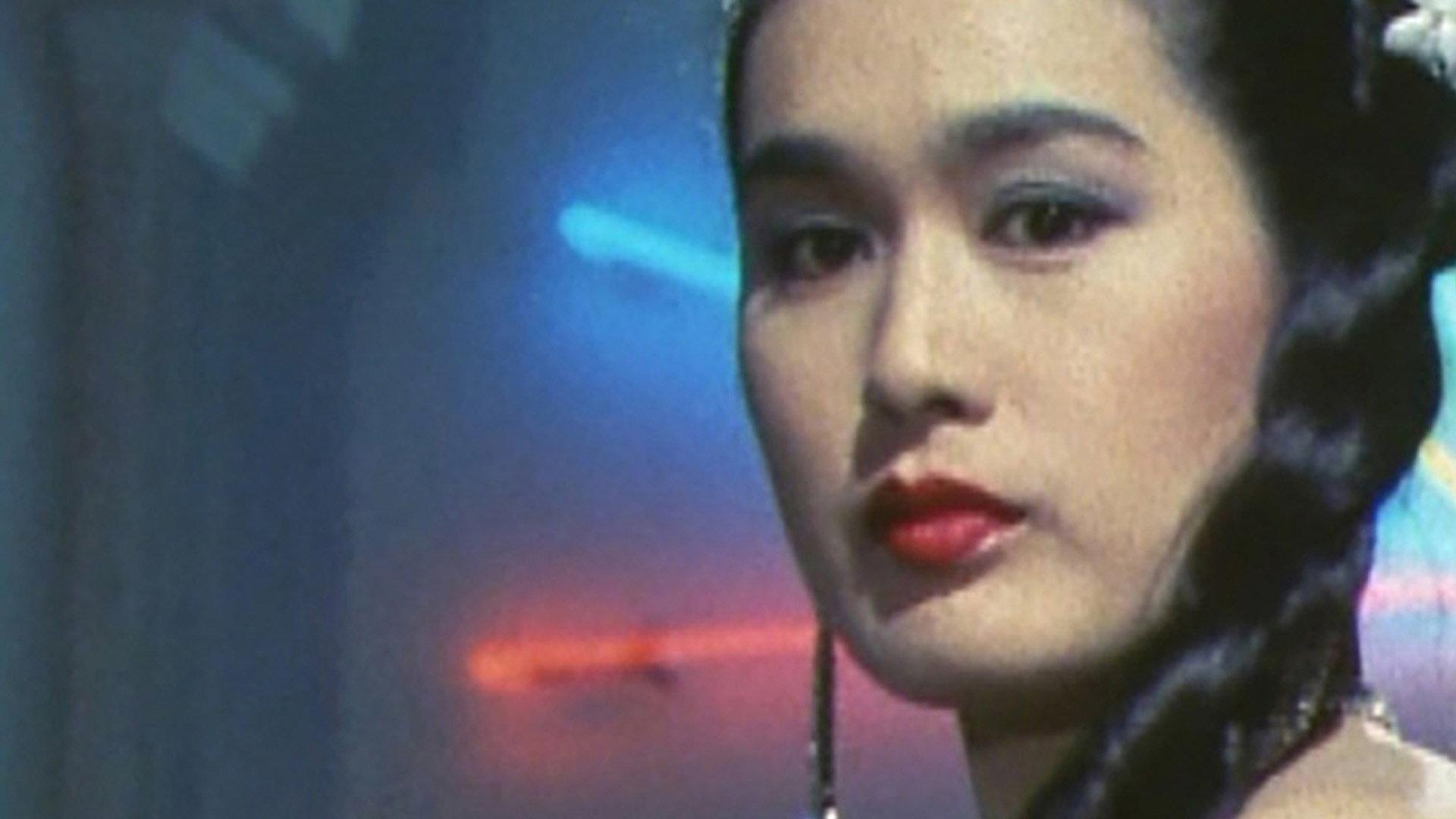 The Beauty in the Black Mask 1987 movie scene