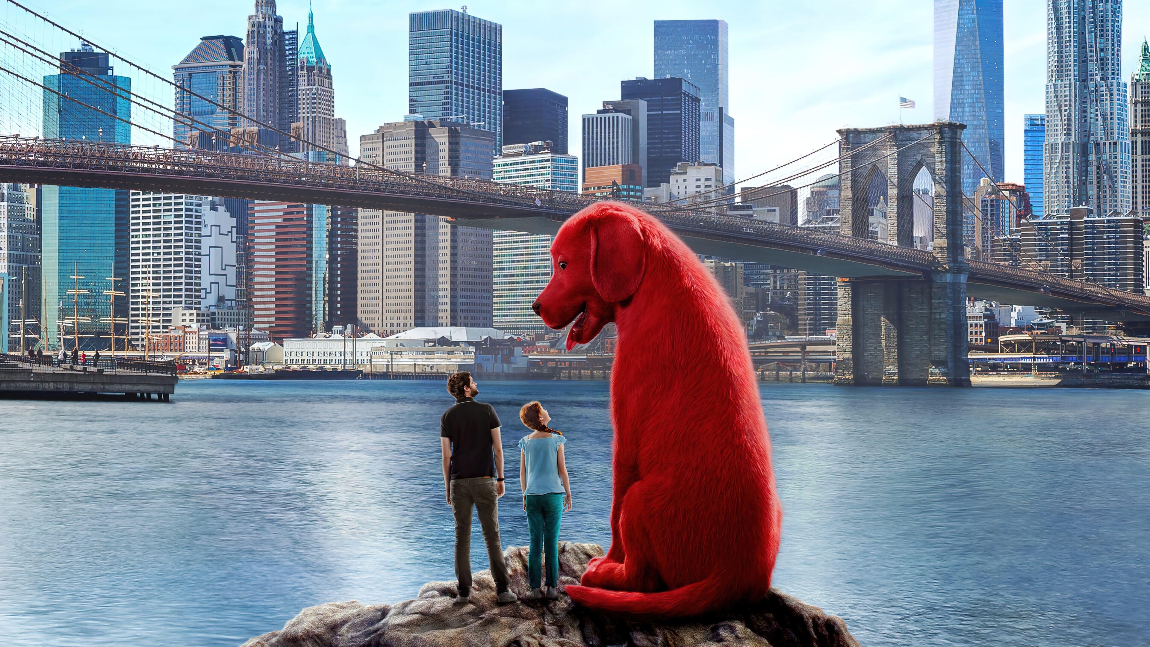 Clifford the Big Red Dog 2021 movie scene