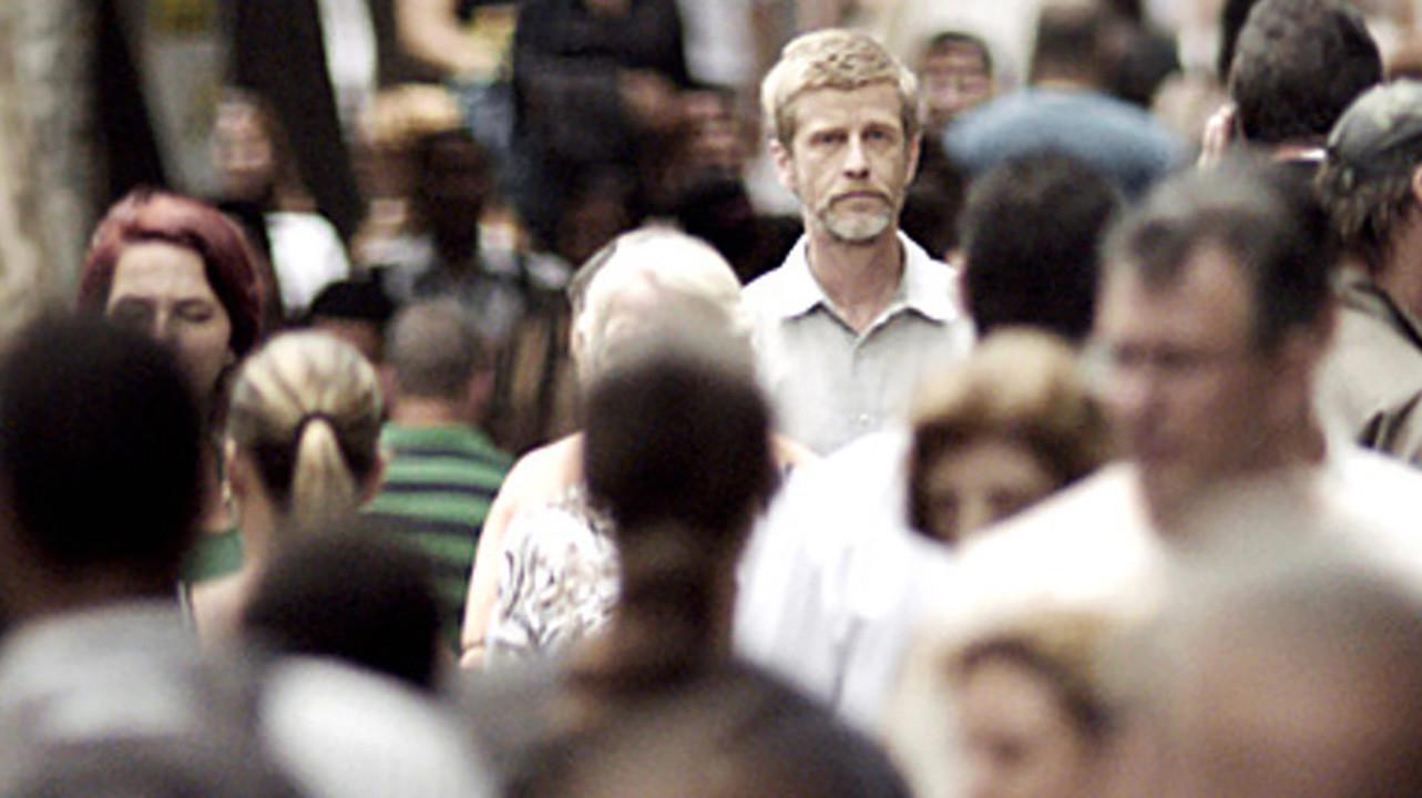 The Man of the Crowd 2013 movie scene