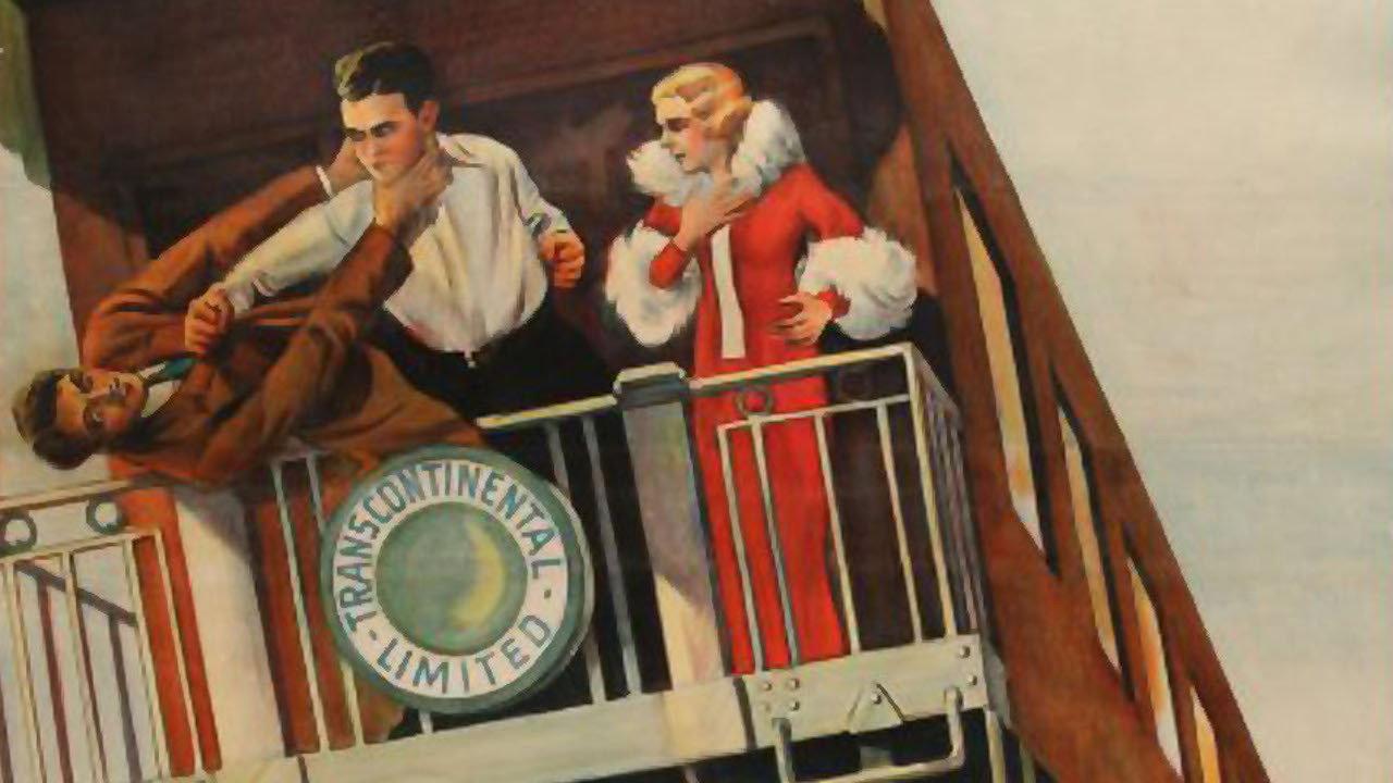 The Mystery Train 1931 movie scene