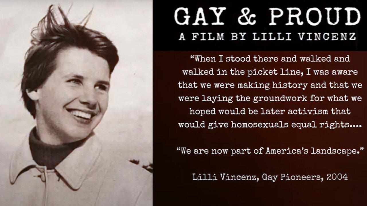 Gay and Proud 1970 movie scene