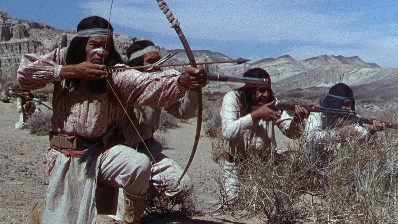 Apache Drums 1951 movie scene