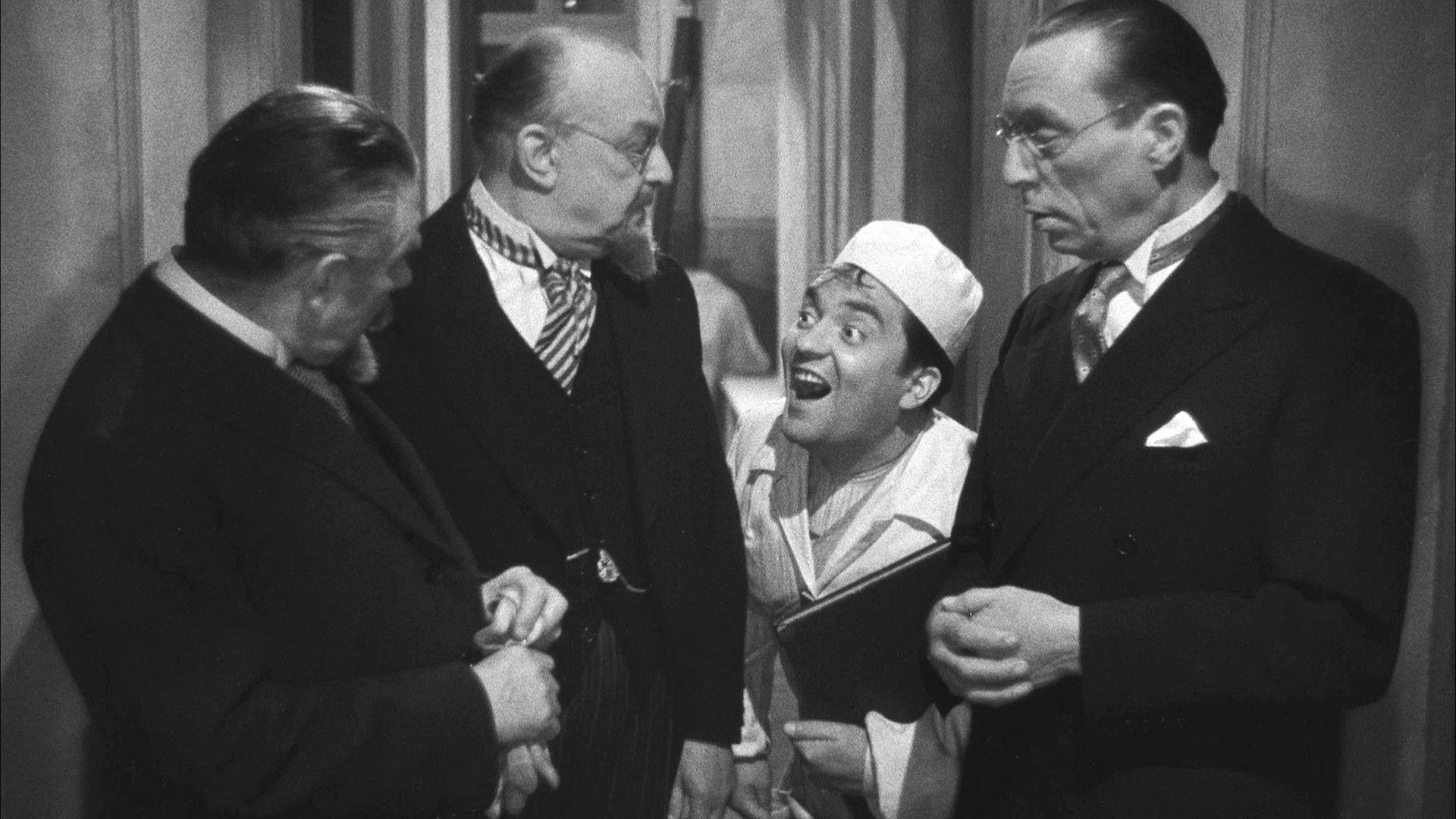 Dr. Knock 1951 movie scene