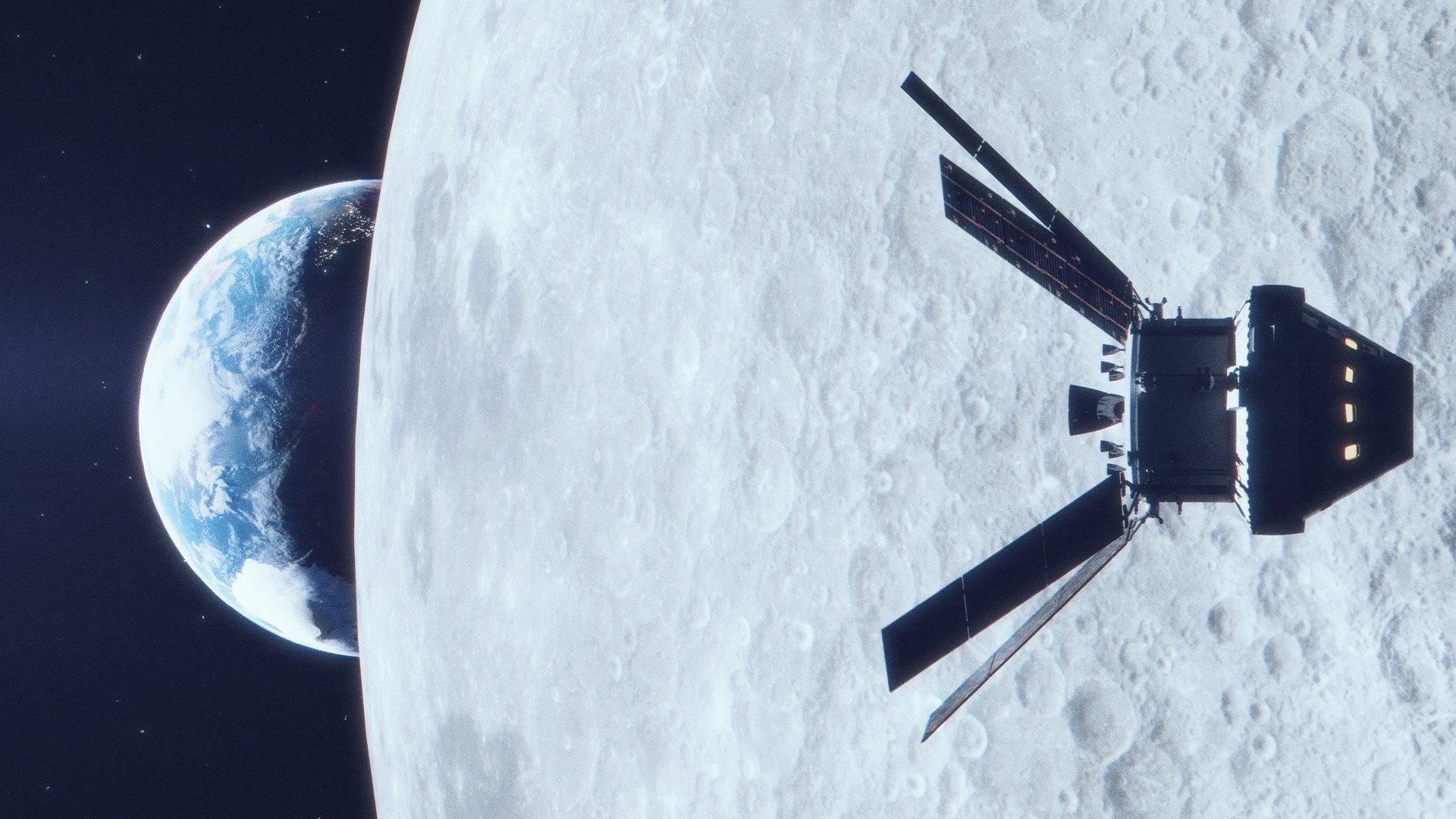 Return to the Moon 2026 movie scene