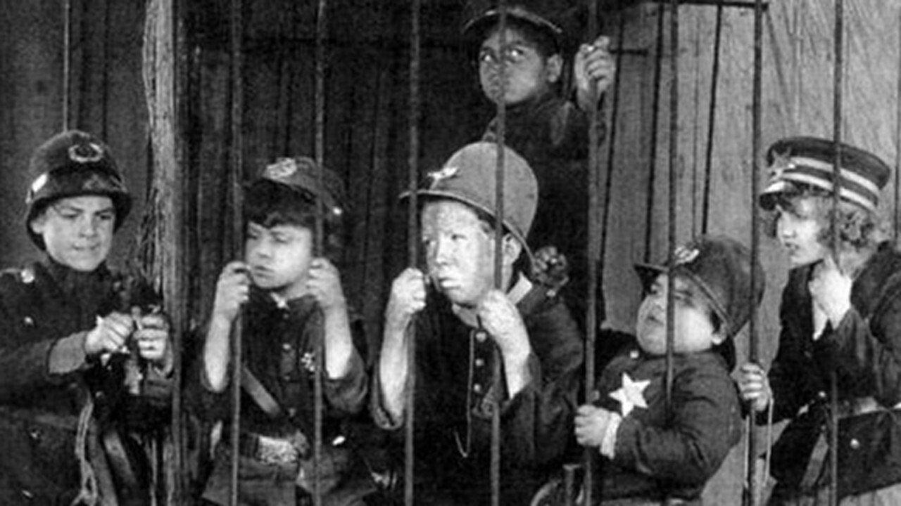 Official Officers 1925 movie scene