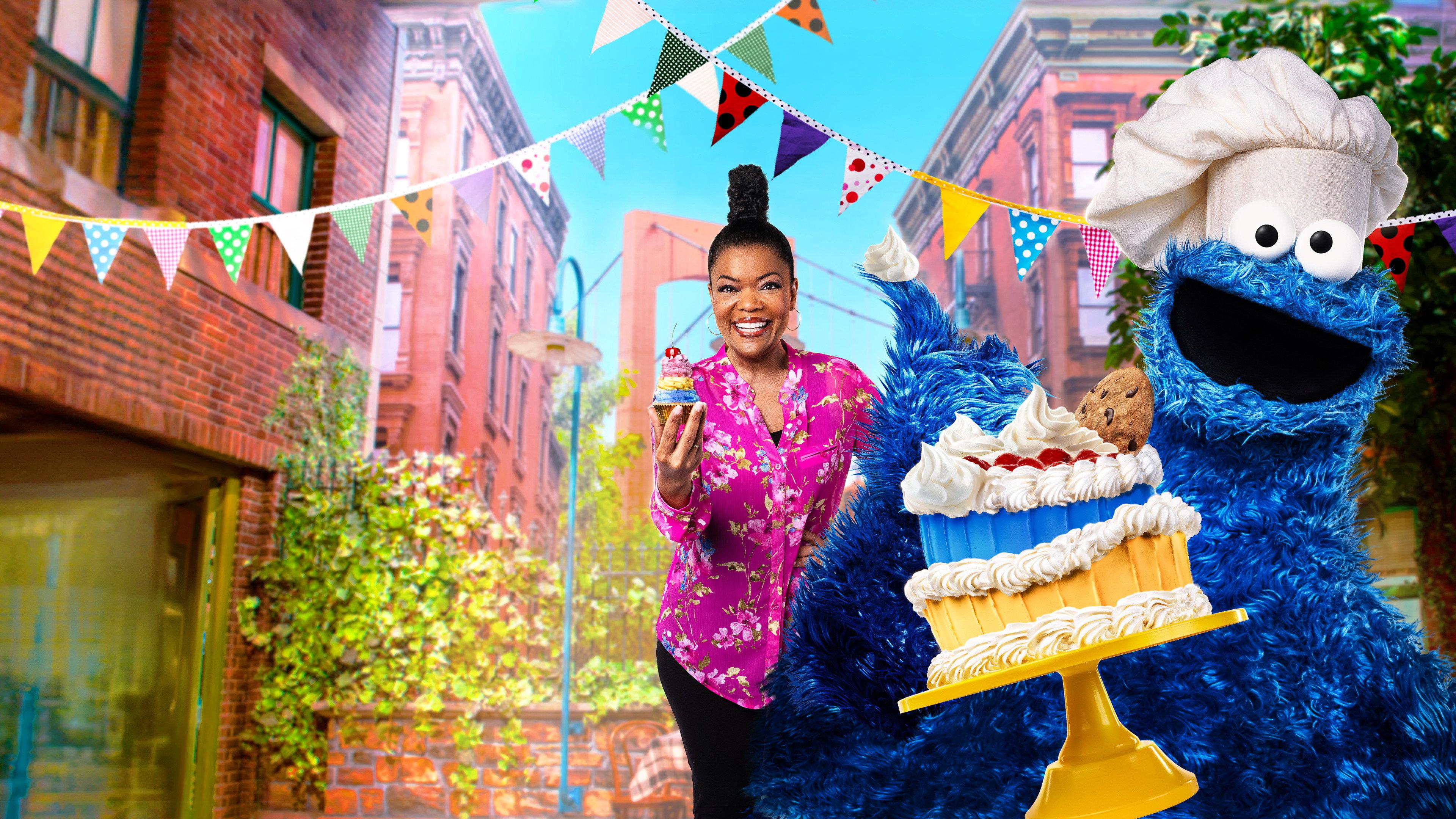 Cookie Monster's Bake Sale: Block Party 2025 movie scene