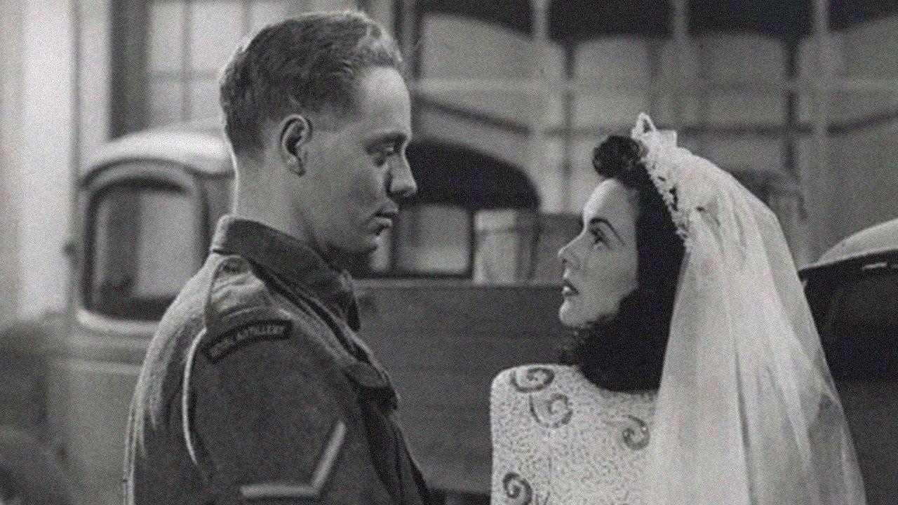 Kiss the Bride Goodbye 1945 movie scene