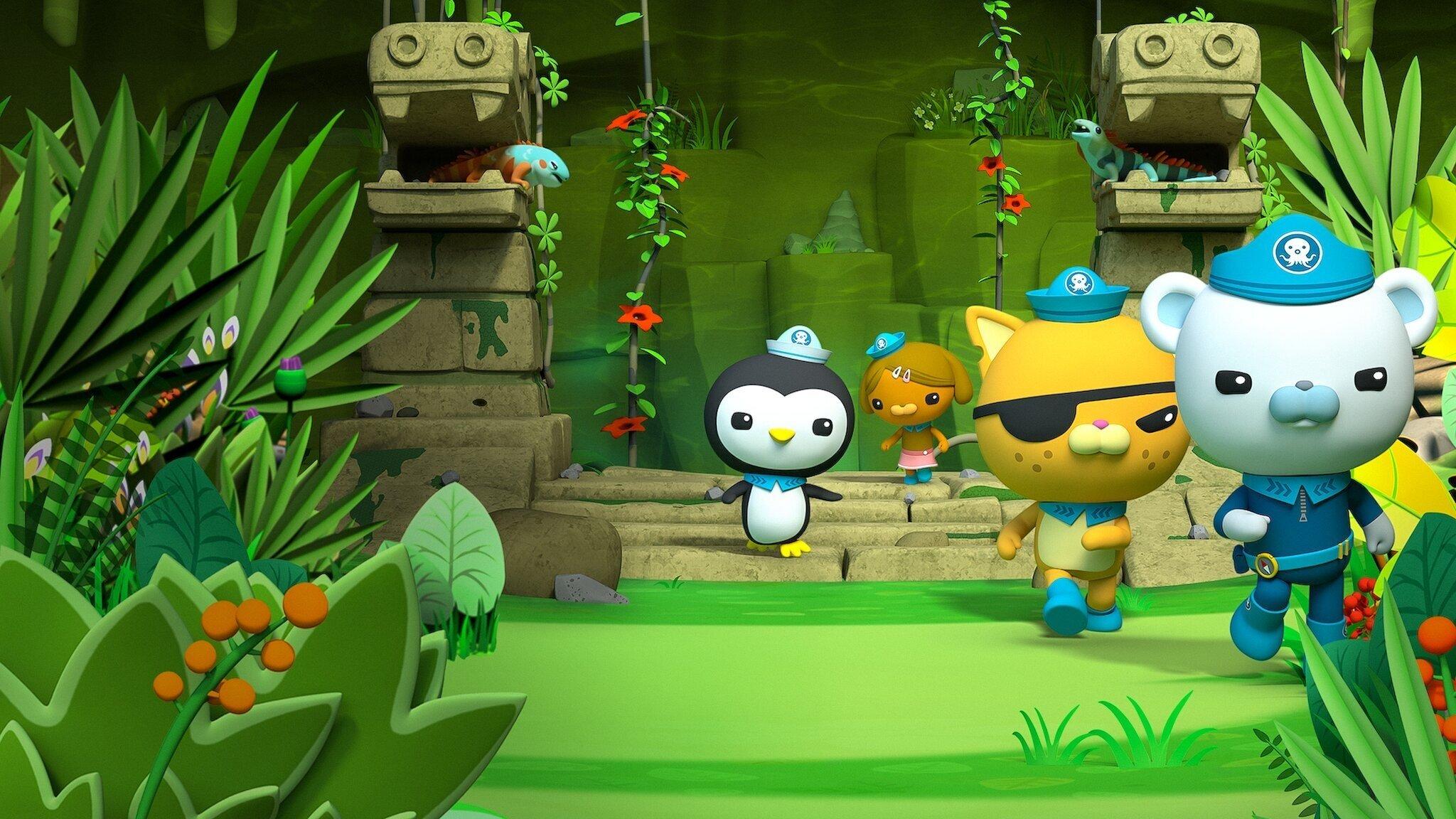 Octonauts and the Caves of Sac Actun 2020 movie scene
